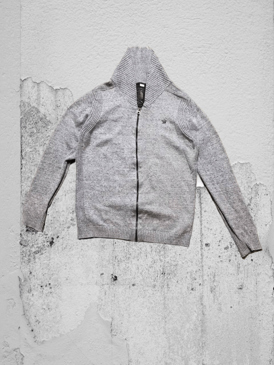 Diesel Vintage mini lodo Diesel gray zip hoodie Y2K streetwear Size US M / EU 48-50 / 2 - 1 Thumbnail