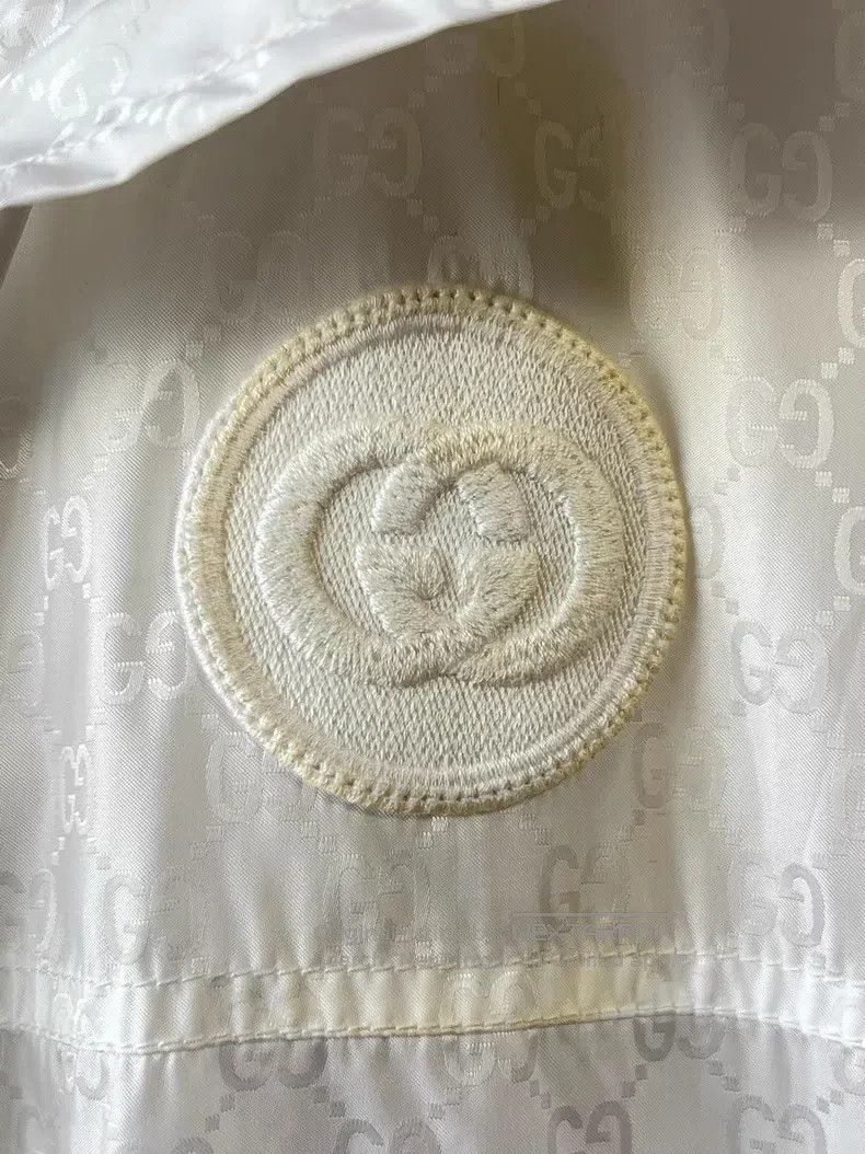Gucci Gucci White old flower double G embroidered hooded jacket Size XS / US 0-2 / IT 36-38 - 4 Thumbnail