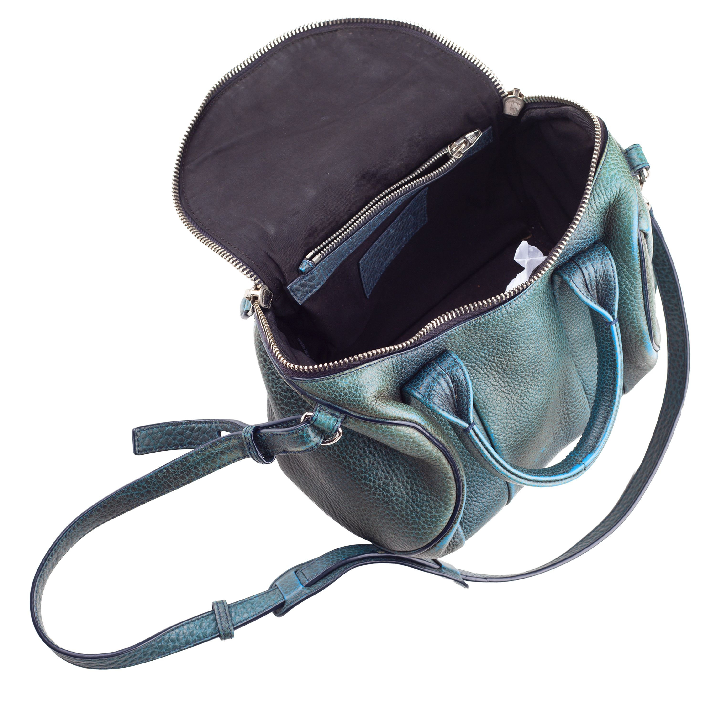 Alexander Wang Alexander Wang Rocco Turquoise Blue Acid Bag Size ONE SIZE - 3 Thumbnail