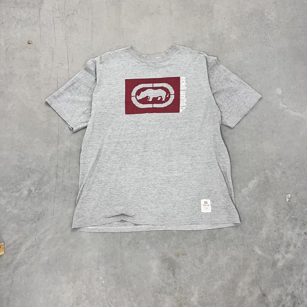 Ecko Unltd. × Vintage Vintage Ecko Unltd stud print bit logo rare iconic baggy 3xl Size US XXL / EU 58 / 5 - 1 Thumbnail