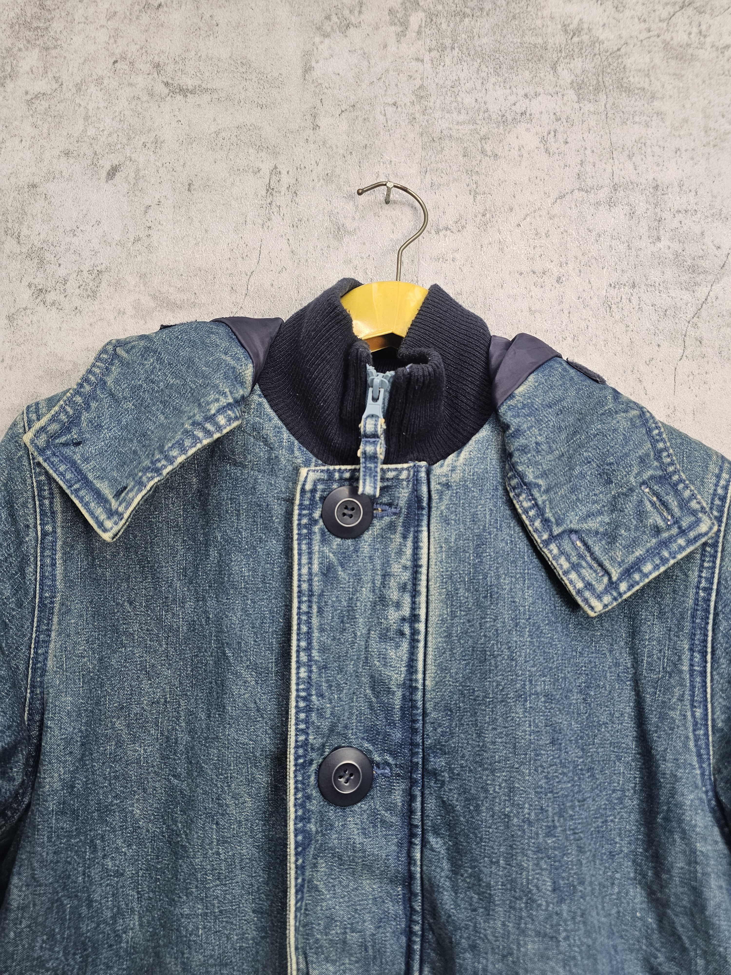 Other Japanese Brand RM Denim Heavy Boomber Jacket J0006 Size US S / EU 44-46 / 1 - 3 Thumbnail
