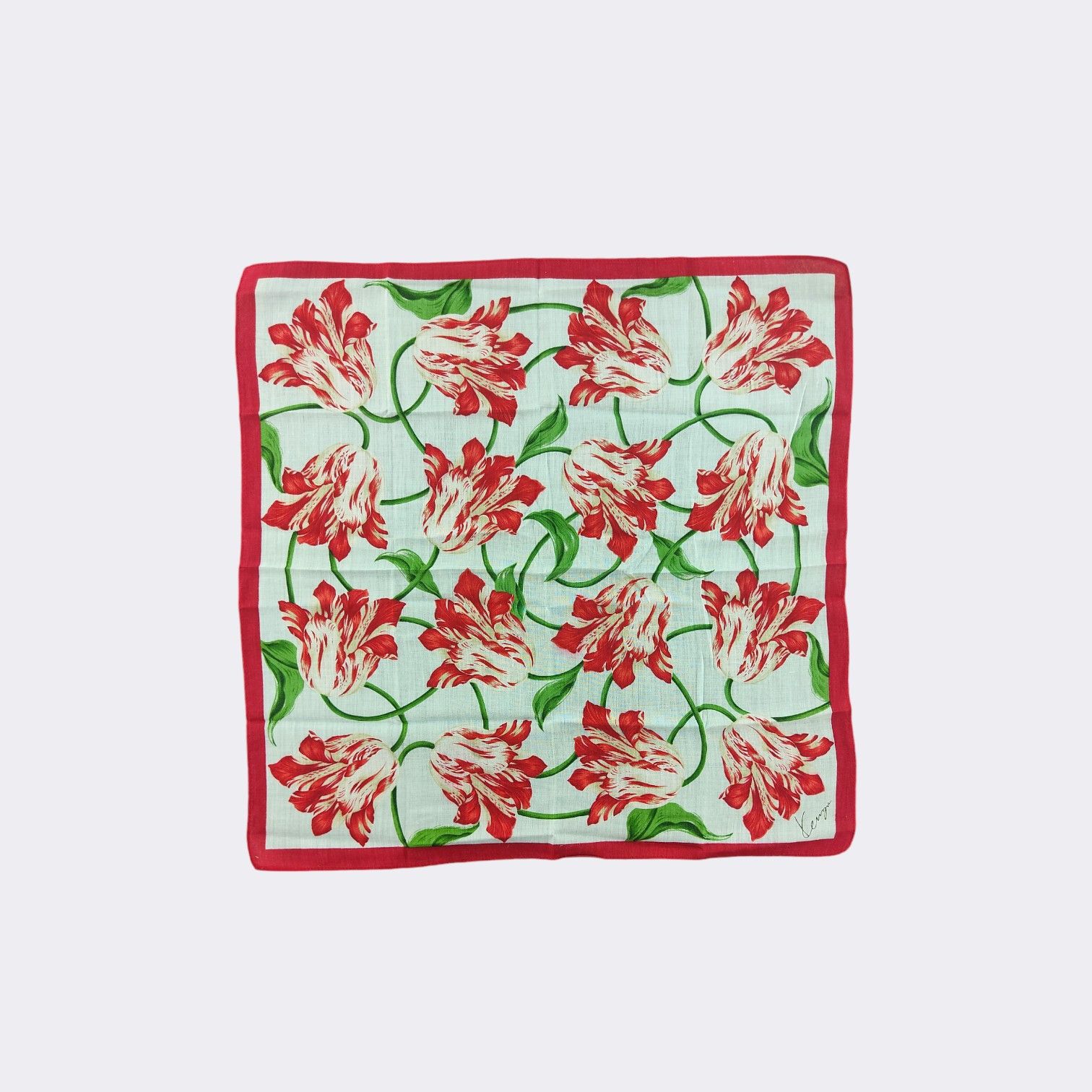 Kenzo Vintage Kenzo Handkerchief Neckerchief Bandana H057E Size ONE SIZE - 2 Thumbnail