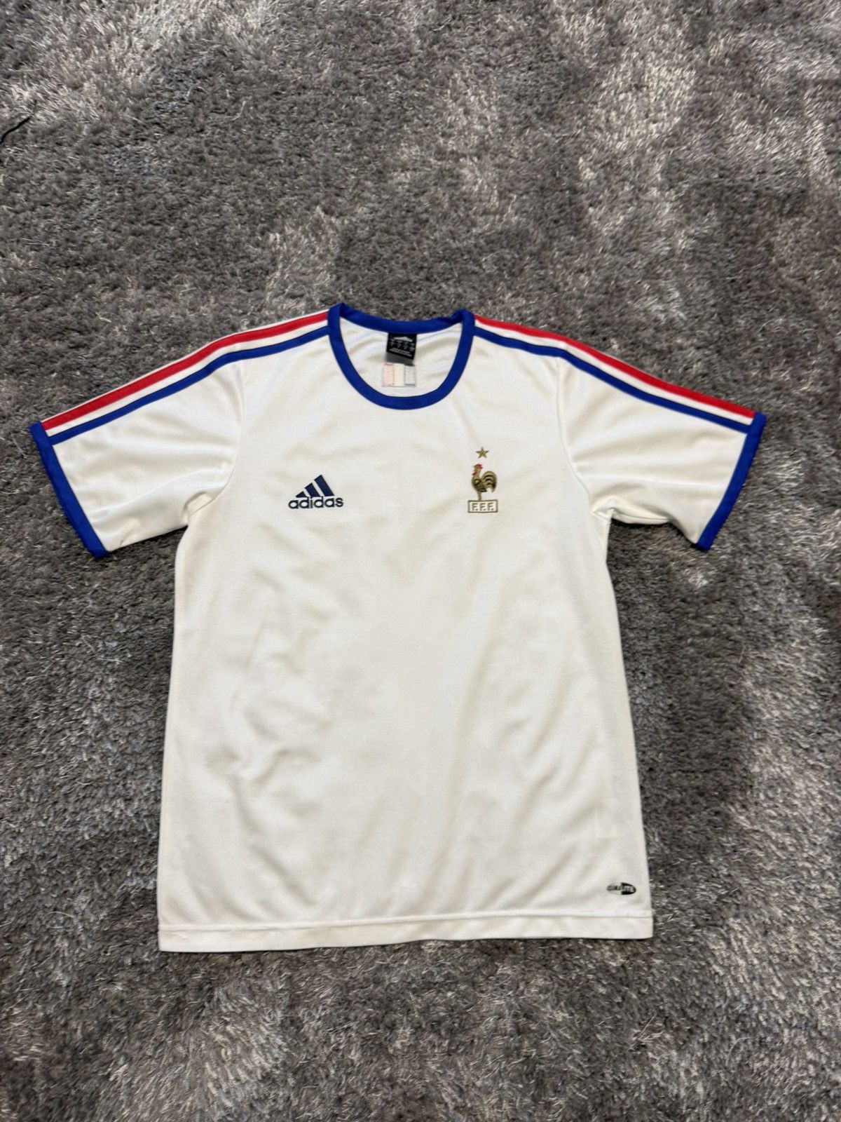 Adidas France National Team 2004 Away Football Jersey