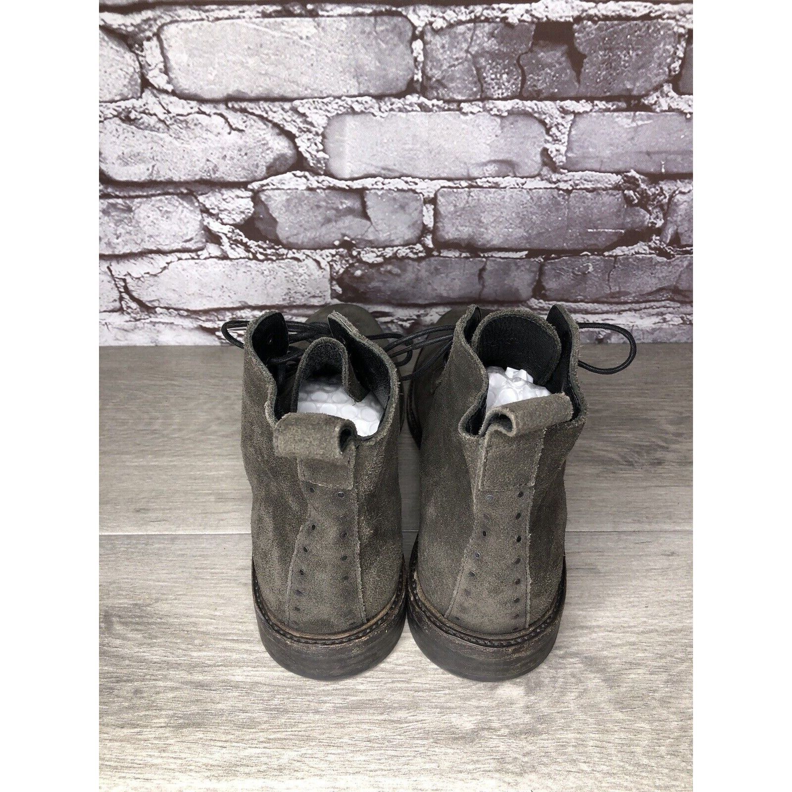 Allsaints All Saints Gray Suede Leather Lace Up Desert Chukka Boots Me Size US 9 / EU 42 - 5 Thumbnail