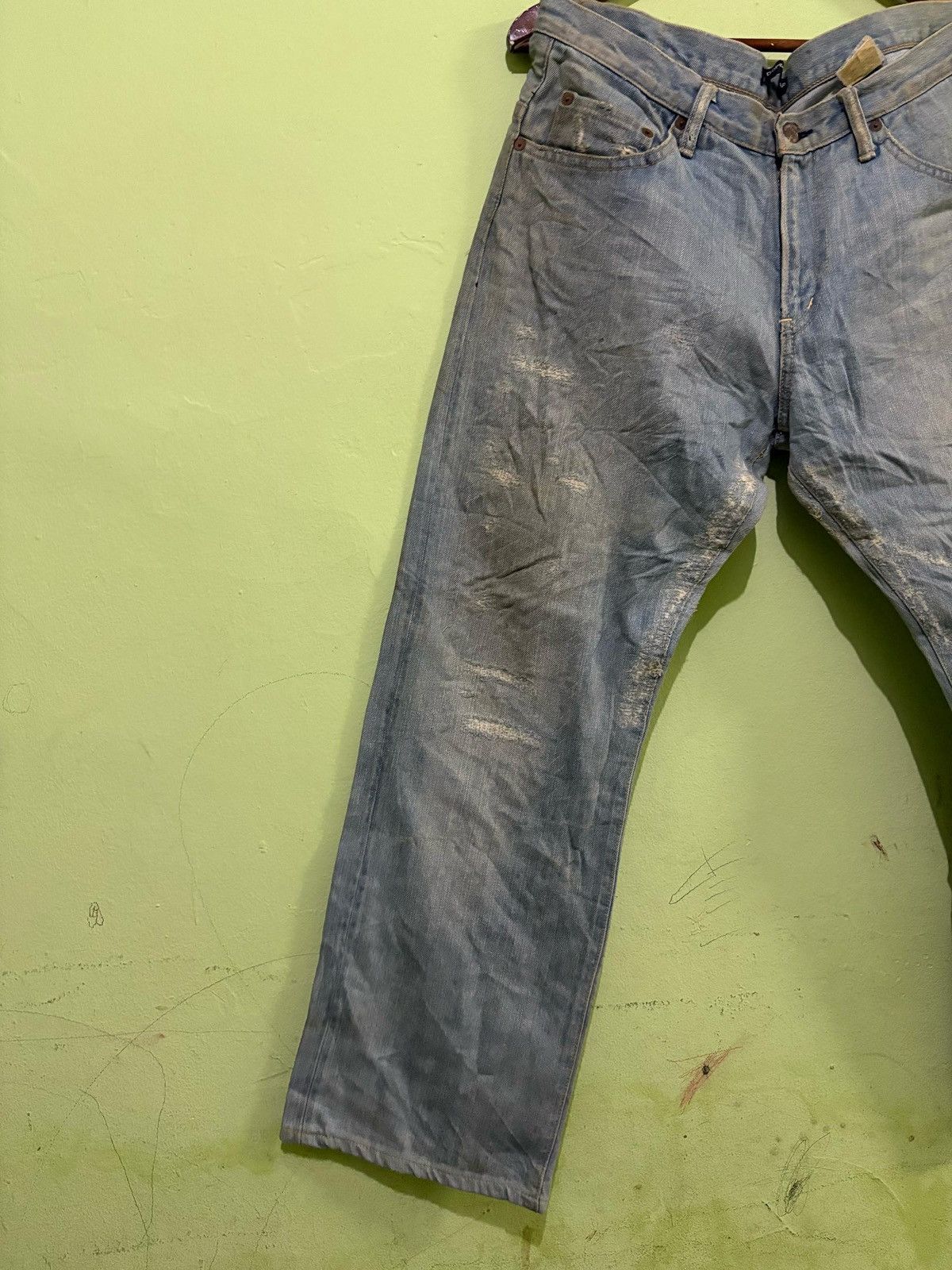 Other Dope Drakkar Distressed Denim pant Size US 33 - 3 Thumbnail