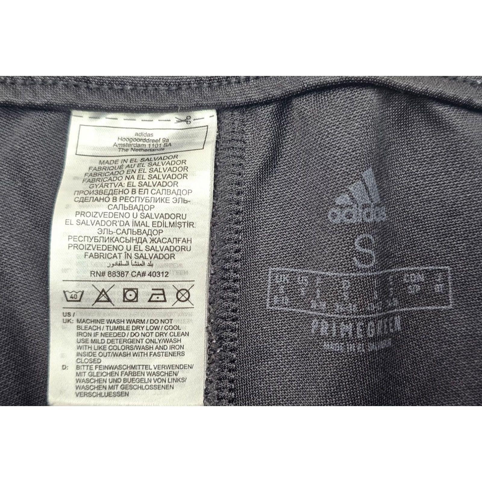 Adidas Adidas Tiro 21 Soccer Track Pants Women S Black Gray 3 Stripe EUC Slim Jogger Inseam 29" Size 28" / US 6 / IT 42 - 7 Thumbnail