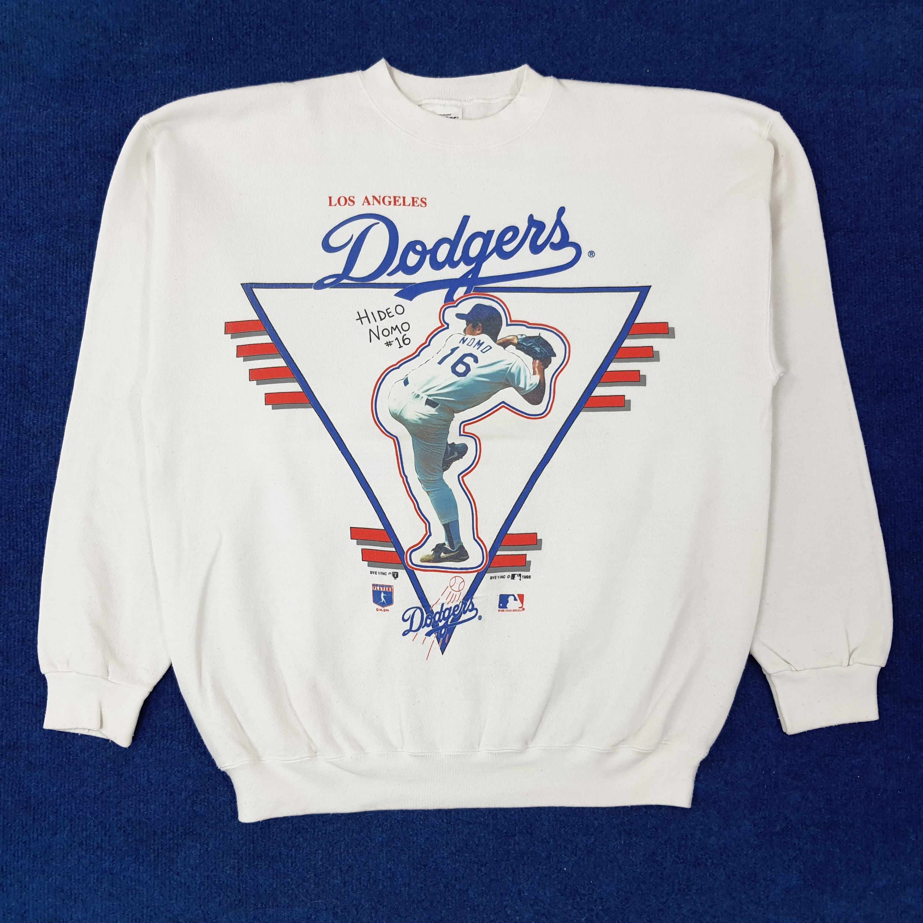 MLB Vintage Los Angeles Dodgers MLB Sweatshirt C242N14 Size US L / EU 52-54 / 3 - 1 Thumbnail