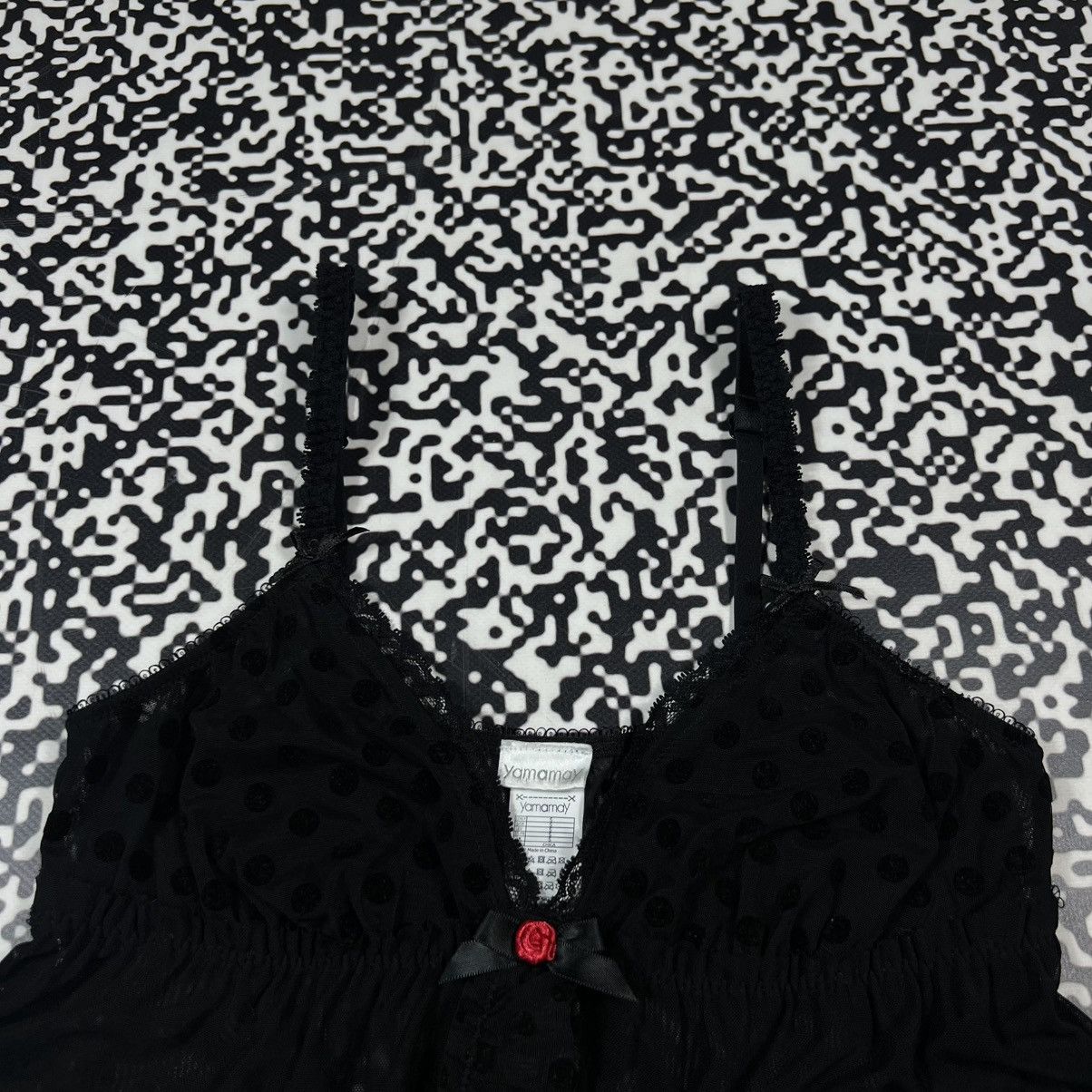 Vintage Vintage Y2K Sexy Mesh Retro Body Doll Night Wear Tank Top Size S / US 4 / IT 40 - 8 Thumbnail