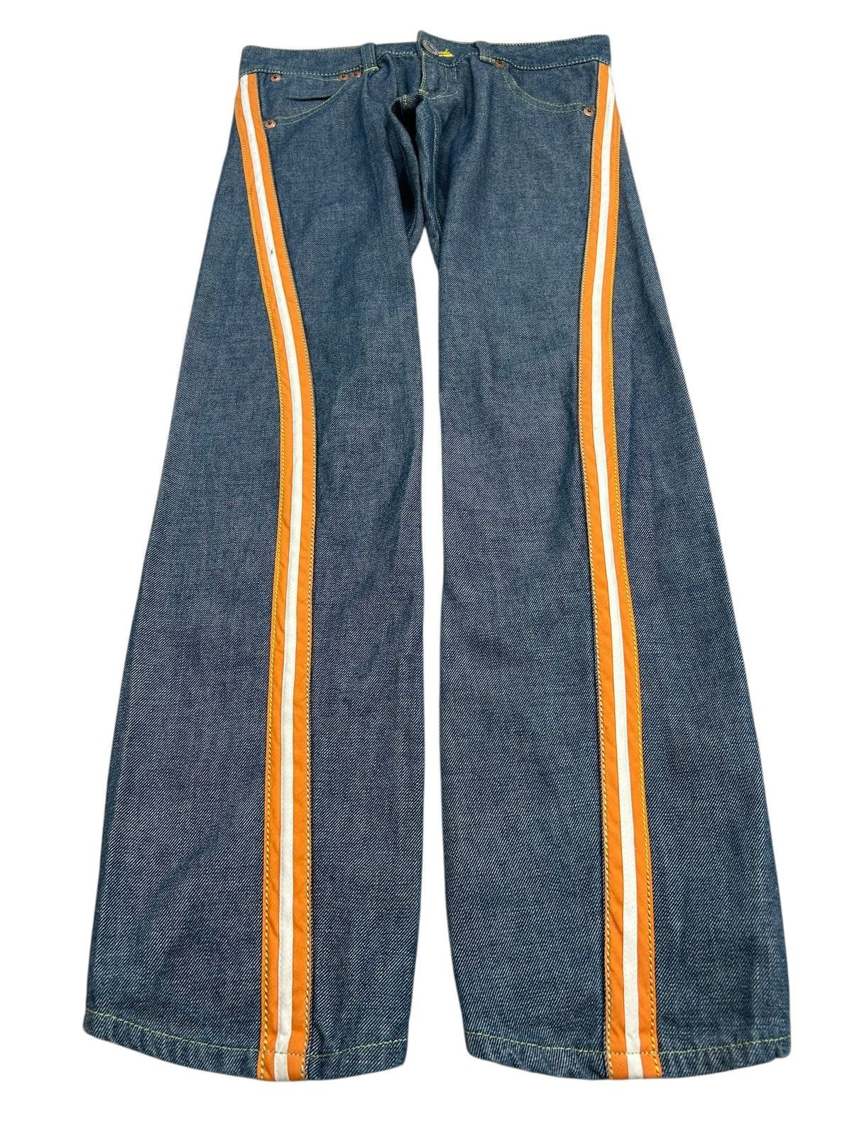 Japanese Brand Exiv Co Japan Twisted Legs Jeans Size US 30 / EU 46 - 2 Thumbnail