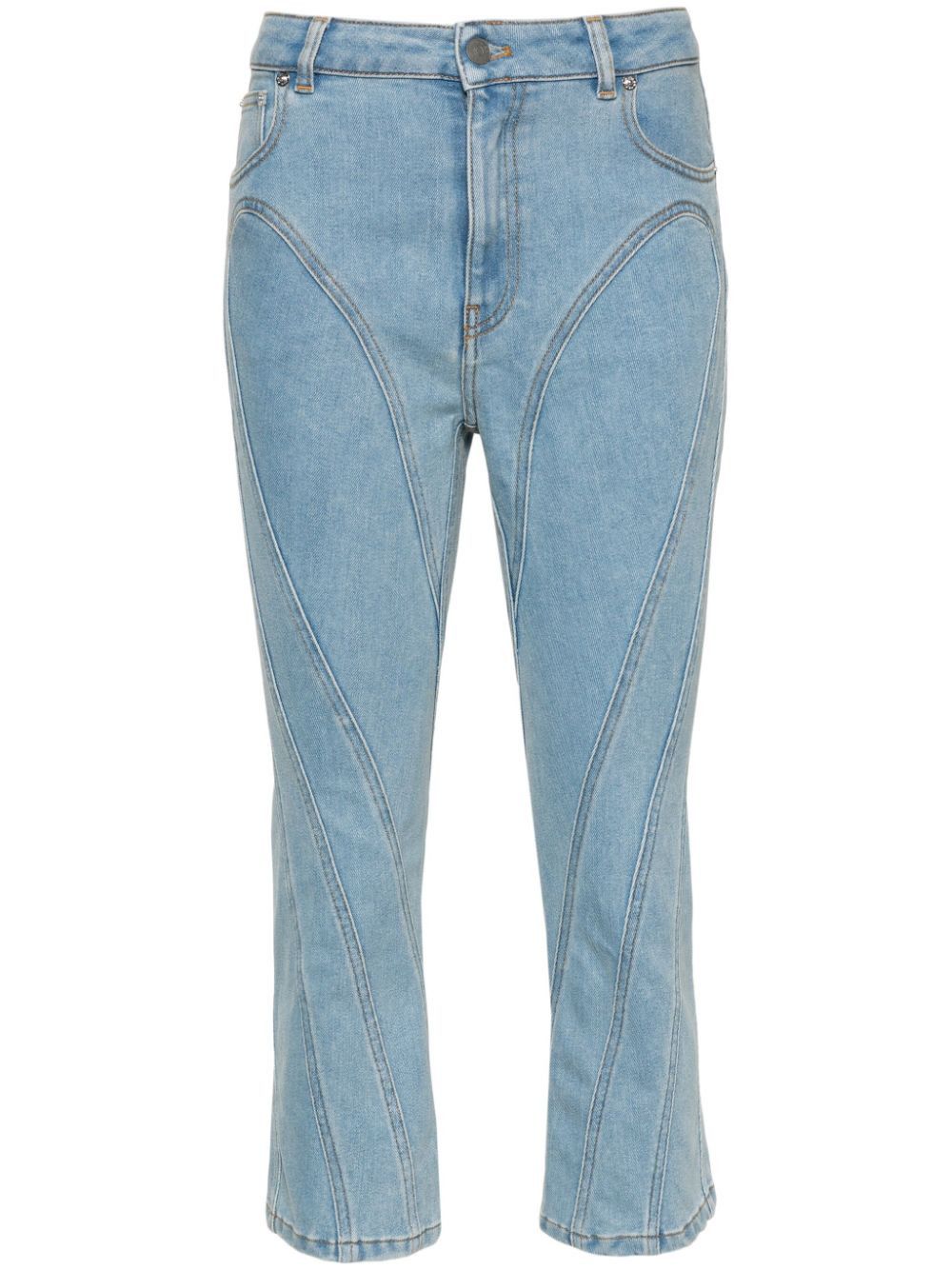 Mugler DENIM SKINNY JEANS Size 27" / US 4 / IT 40 - 1 Thumbnail