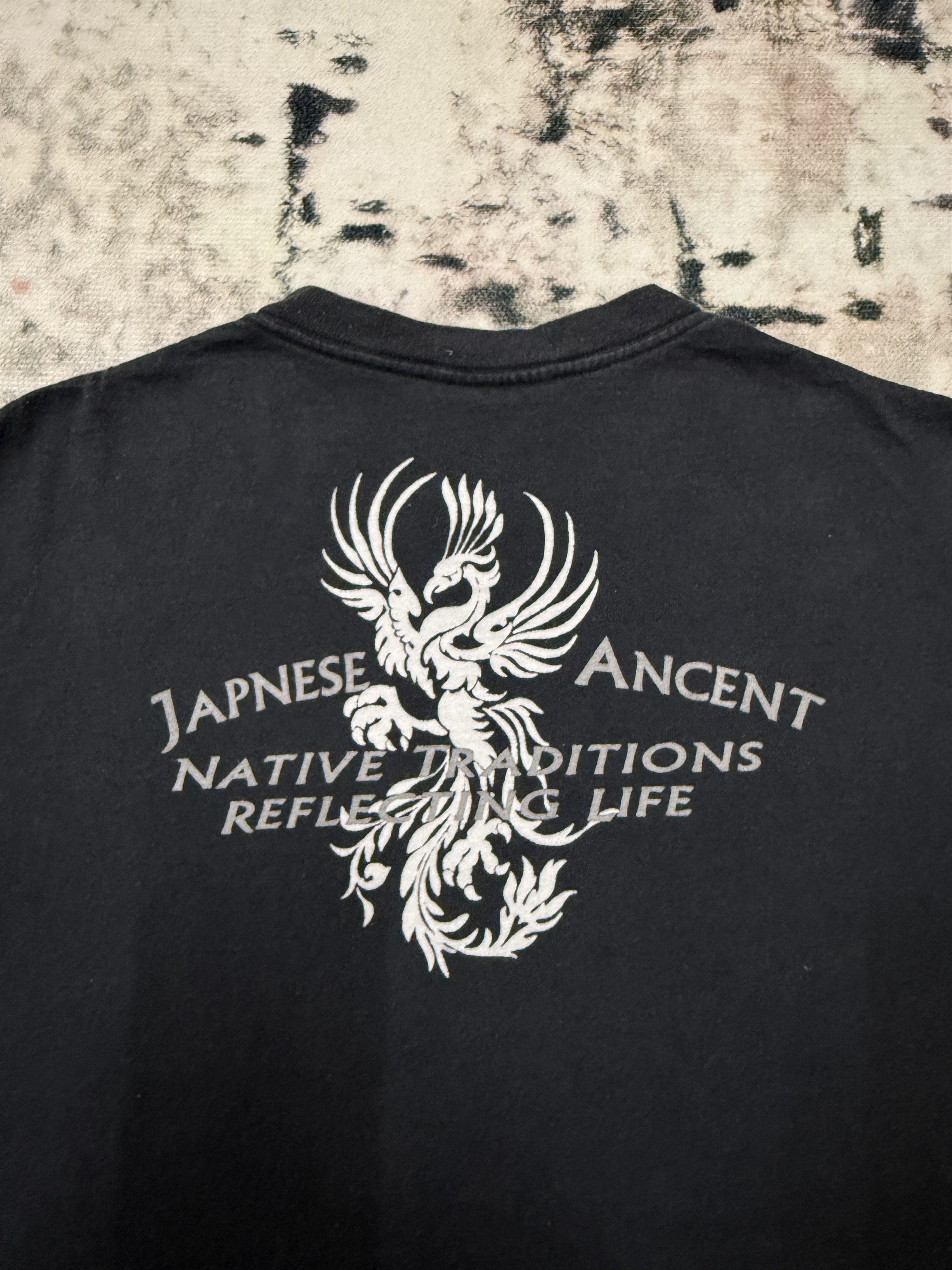 Japanese Brand × Vintage Vintage 90s Japanese Ancent Native Tradition Boxy Tshirt Size US M / EU 48-50 / 2 - 10 Thumbnail