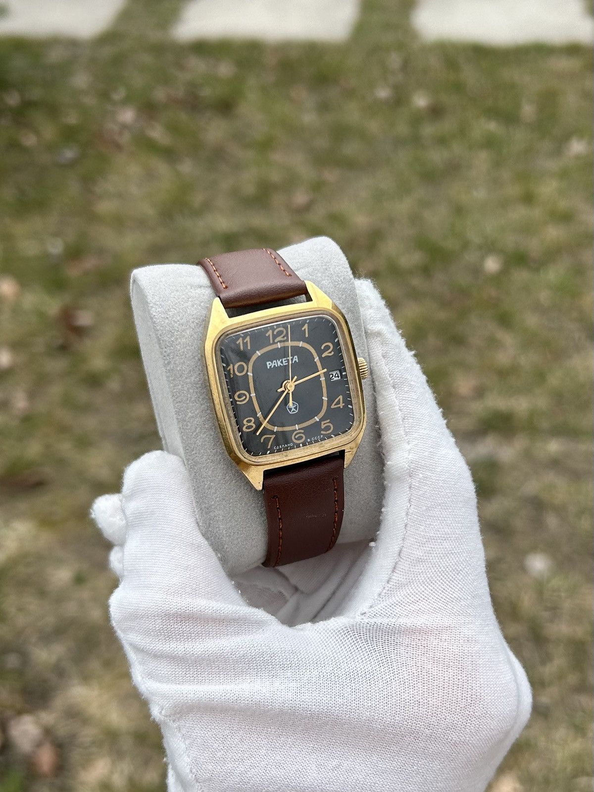 Vintage Vintage Watch Raketa USSR Soviet Mechanical 1980s Size ONE SIZE - 13 Thumbnail
