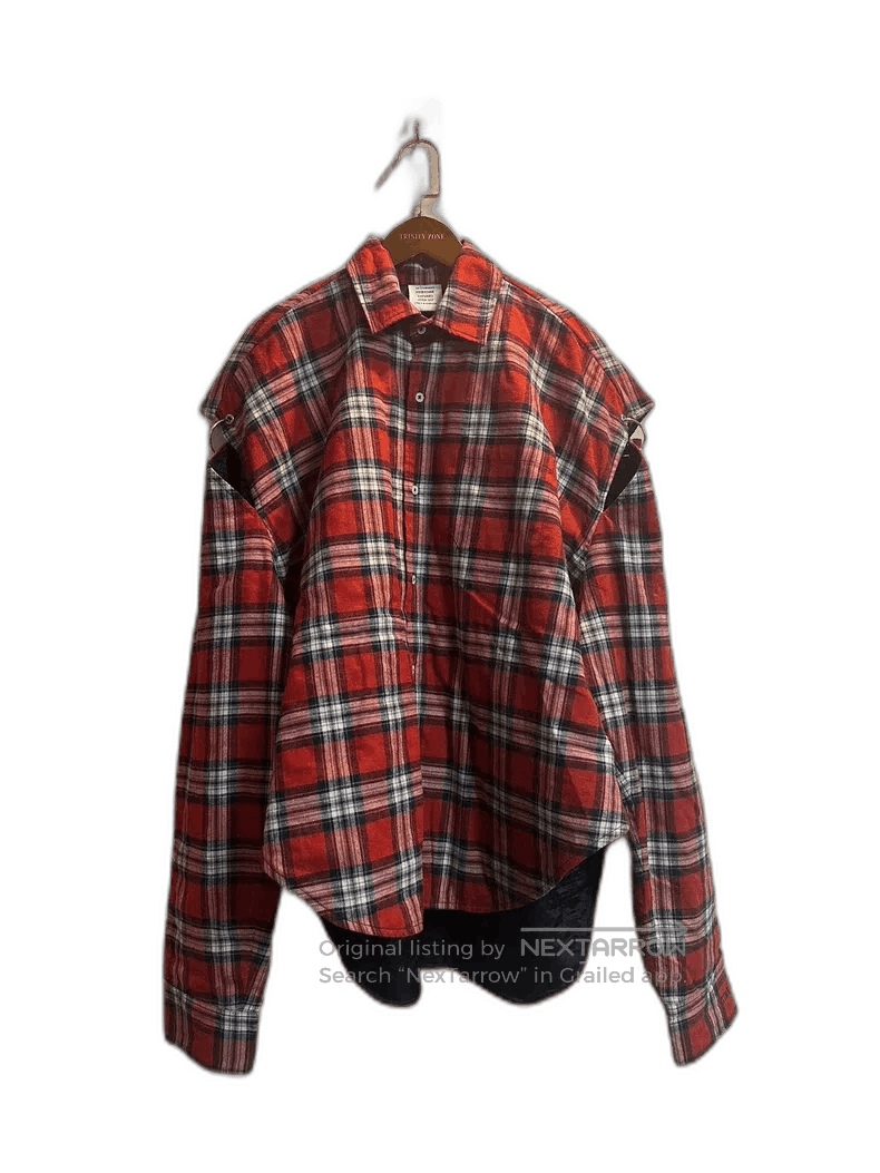 Vetements Vetements 16FW shoulder girth plaid jacket. Size US M / EU 48-50 / 2 - 1 Thumbnail