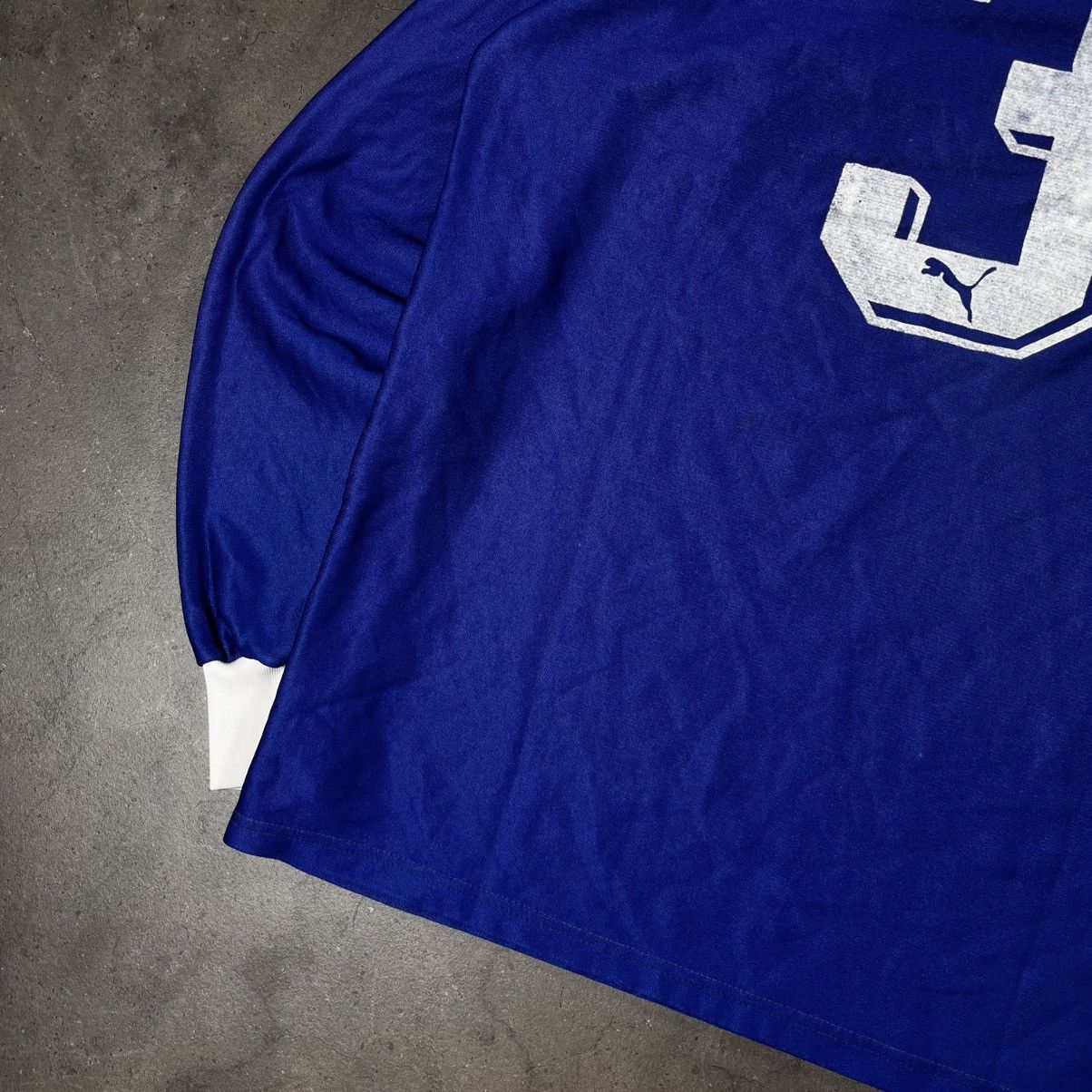 Puma Vintage 90s Puma Template Longsleeve Jersey Tee Blokecore Size US L / EU 52-54 / 3 - 12 Thumbnail