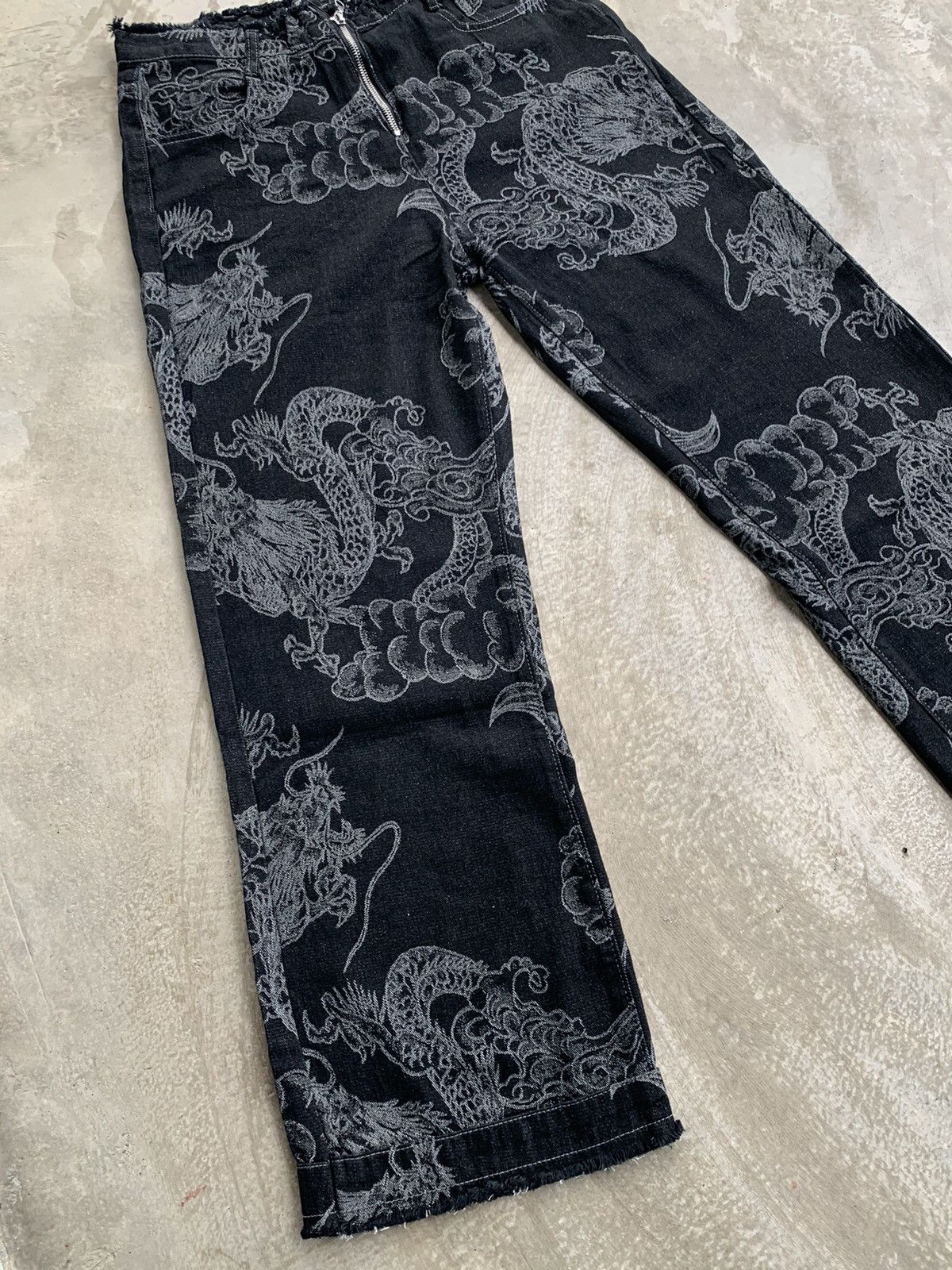 Designer × Japanese Brand Denim Dragon designer By Japanese Brand Size US 32 / EU 48 - 5 Thumbnail