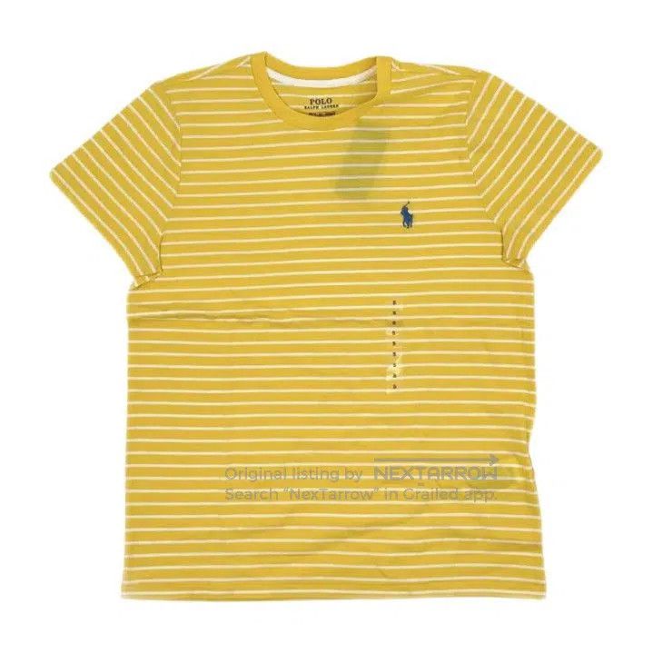 Polo Ralph Lauren Polo Ralph Lauren Yellow Striped Short Sleeve Shirt. Size US S / EU 44-46 / 1 - 1 Thumbnail
