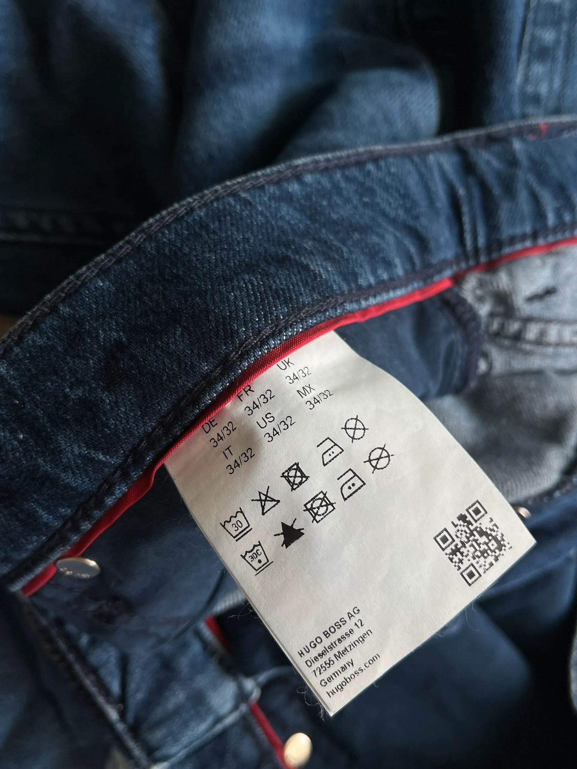 Hugo Boss Hugo Boss Sz 34/32 Distressed Jeans Denim Rare Deadstock Size US 34 / EU 50 - 4 Thumbnail