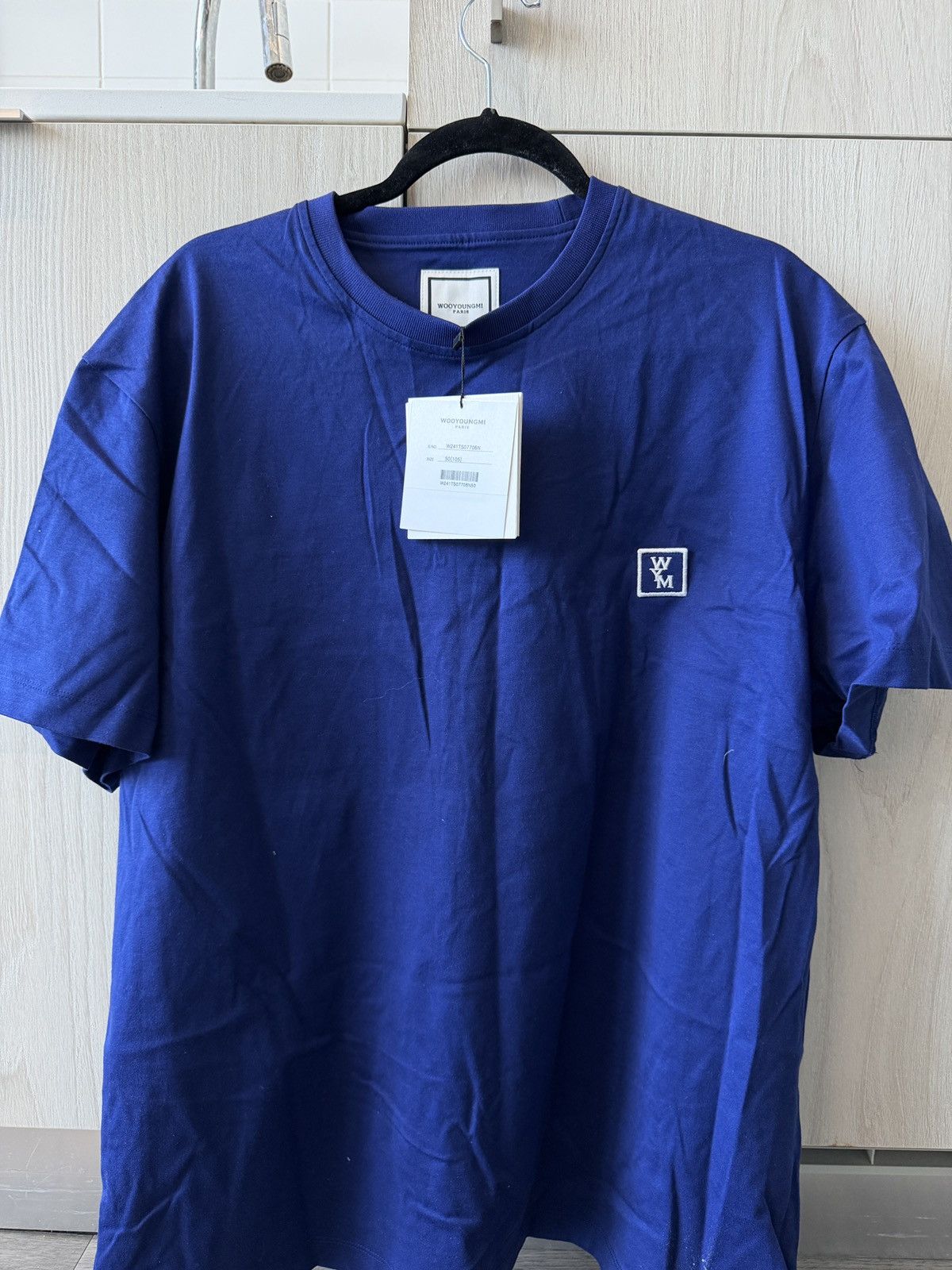 Wooyoungmi Wooyoungmi classic tshirt in blue Size US M / EU 48-50 / 2 - 1 Thumbnail