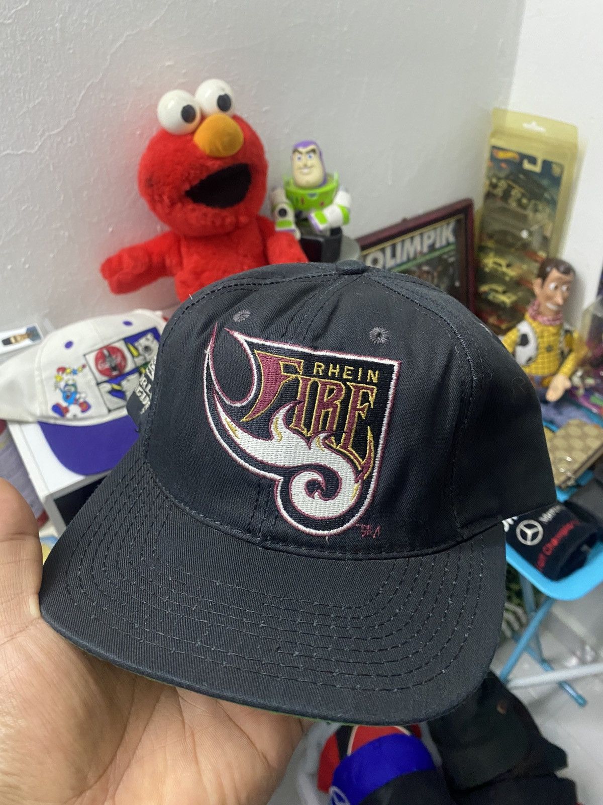 Starter × Vintage Vintage Rare 90s Rhein Fire Starter made in USA cap Size ONE SIZE - 1 Thumbnail