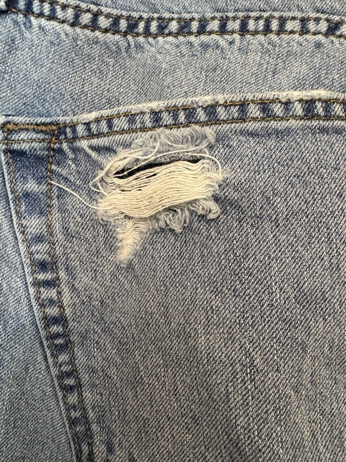 Abercrombie & Fitch Abercrombie & Fitch Distressed Slim 32x34 Jeans Size US 32 / EU 48 - 7 Thumbnail