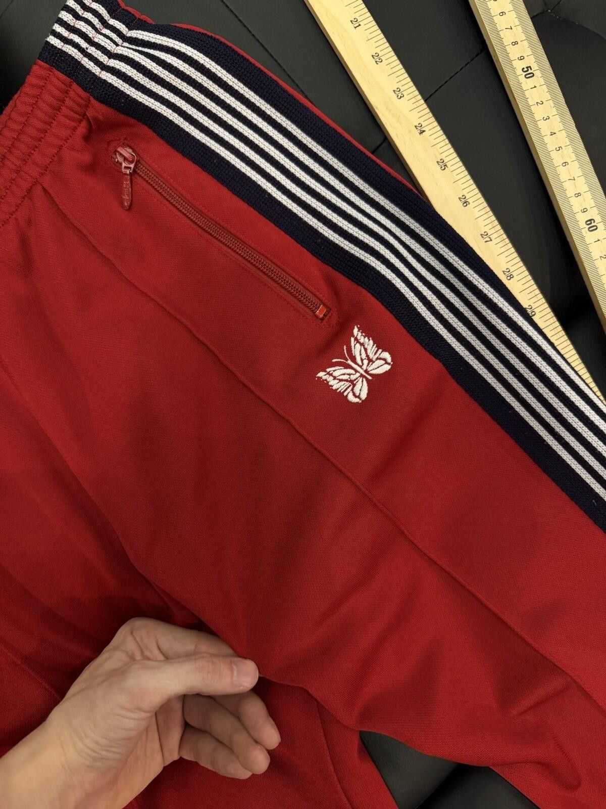 Needles NEEDLES Track Pants Size (XS) Red 100% Authentic Size US 28 / EU 44 - 9 Thumbnail