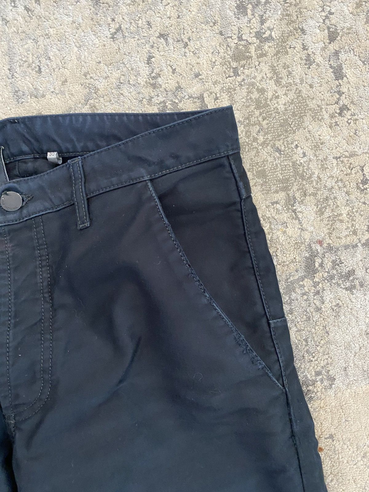 Dior Black Bootcut Pants Size US 30 / EU 46 - 2 Thumbnail