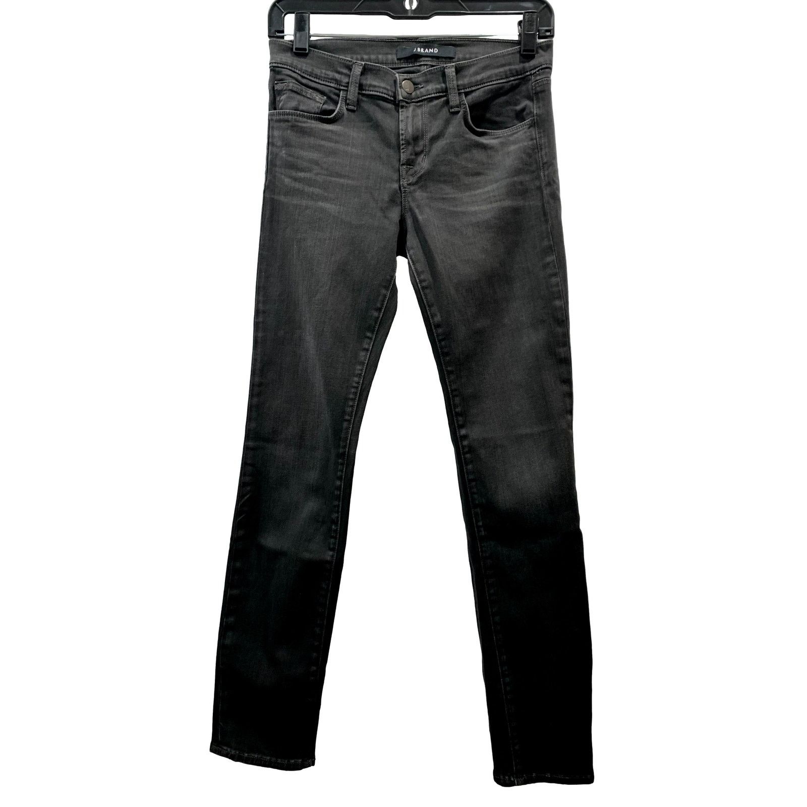 J Brand J Brand Skinny Leg Ankle Jeans DARE Dark Gray 26 Size 26" / US 2 / IT 38 - 1 Thumbnail