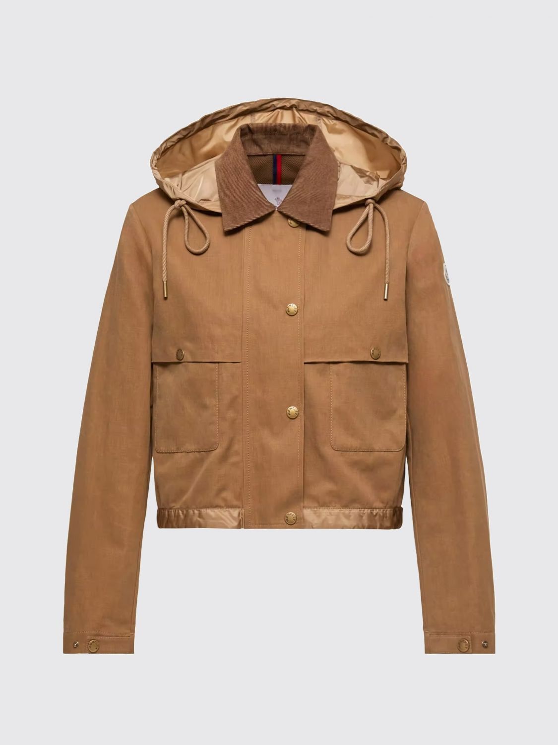 Moncler Moncler Jacket Woman Camel Size XS / US 0-2 / IT 36-38 - 1 Preview