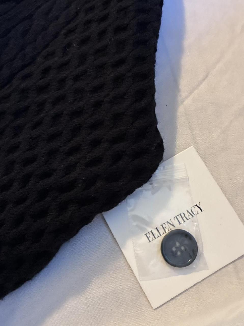 Ellen Tracy Ellen Tracy Cable-Knit Cardigan with Faux Fur Collar Size S / US 4 / IT 40 - 5 Thumbnail