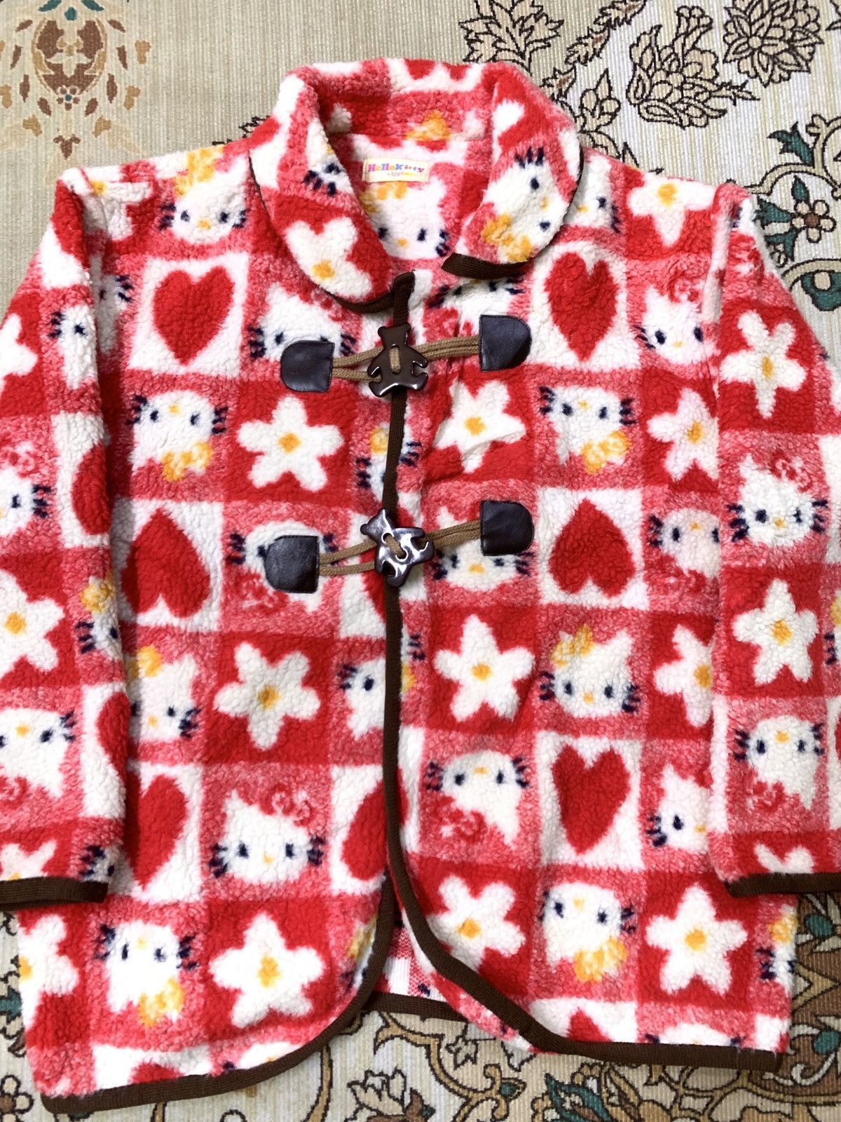 Japanese Brand VINTAGE HELLO KITTY WOOL Size US XS / EU 42 / 0 - 2 Thumbnail