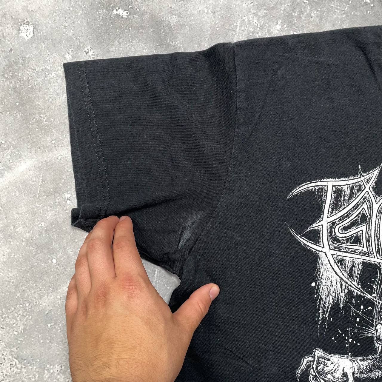 Band Tees 2008 Psycroptic Worship The Devil Death Metal Band T Shirt Size US S / EU 44-46 / 1 - 9 Thumbnail