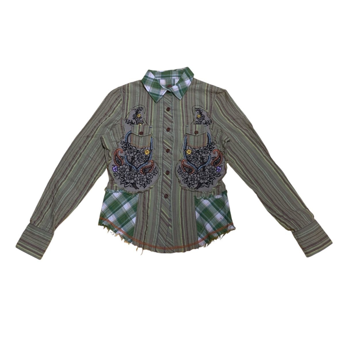 Japanese Brand Blue Jam Y2K Shirt Size XS / US 0-2 / IT 36-38 - 1 Thumbnail