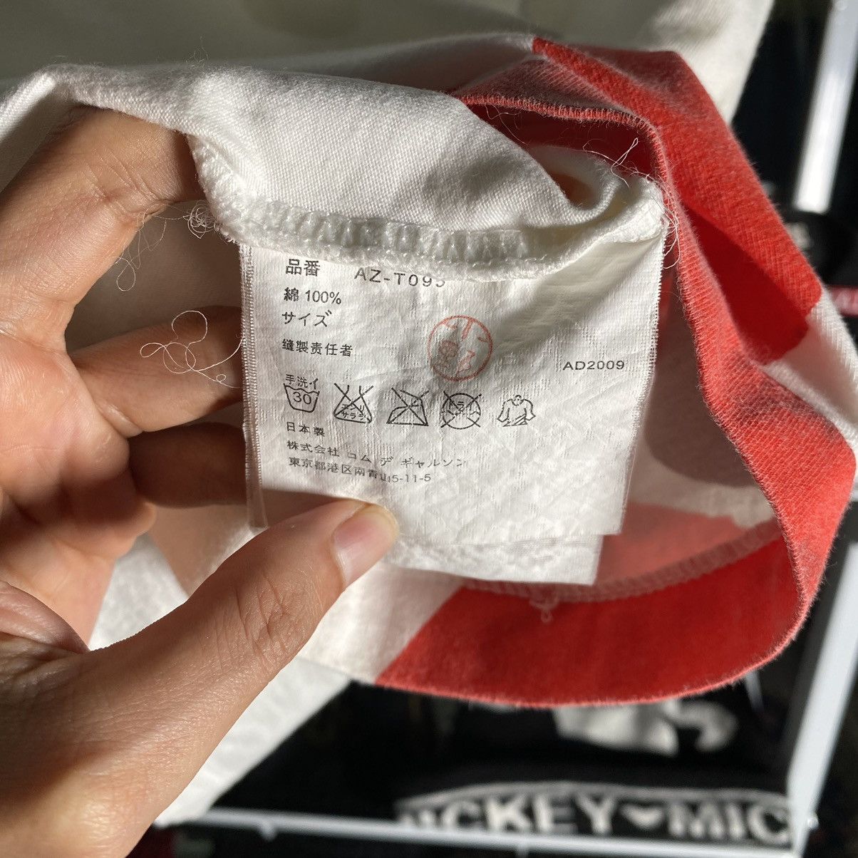 Comme des Garcons Comme Des Garcons Play White Red Heart Logo tee Size US M / EU 48-50 / 2 - 10 Thumbnail