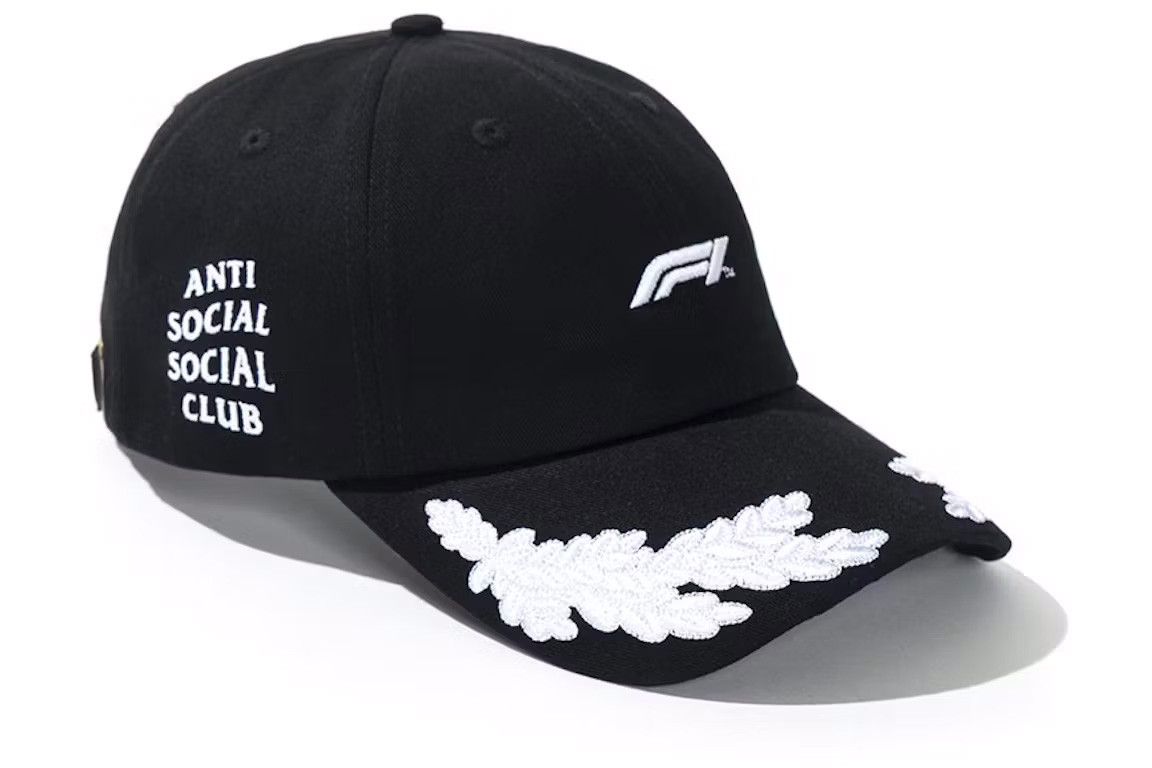 Anti Social Social Club × Undefeated Ultra Rare Anti Social Social Club UNDEFEATED X F1 Hat Size ONE SIZE - 7 Thumbnail