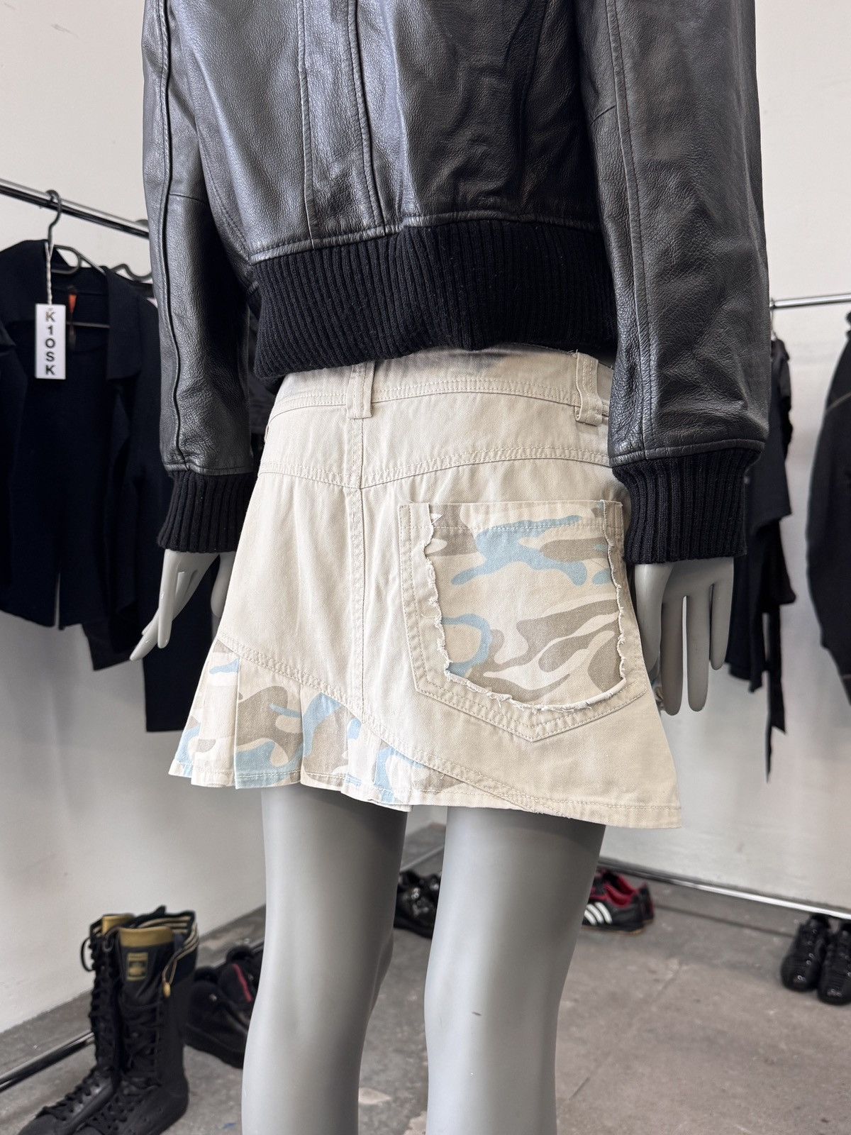 Vintage Vintage y2k Mini Skirt Size 31" - 4 Thumbnail