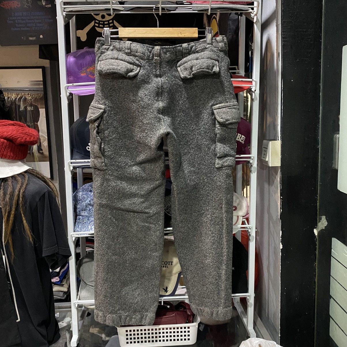 Polo Ralph Lauren Vintage Polo Ralph Lauren Cargo Wool Pants Size US 32 / EU 48 - 2 Thumbnail