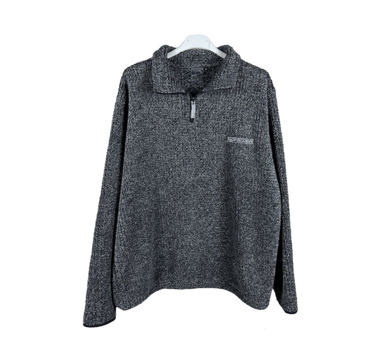Quiksilver × Vintage Vintage Quiksilver y2k fleece sherpa sweatshirt half zip Size US M / EU 48-50 / 2 - 2 Thumbnail