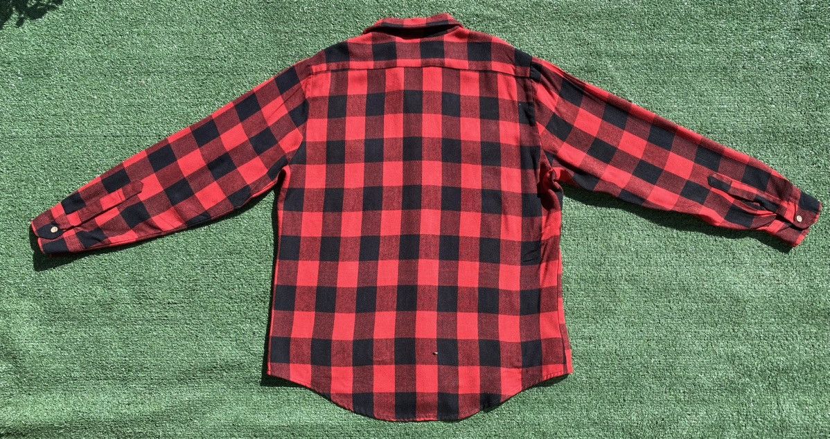 Sears VTG 80’s Sears Buffalo Plaid Acrylic Flannel Shirt Medium Size US M / EU 48-50 / 2 - 7 Thumbnail