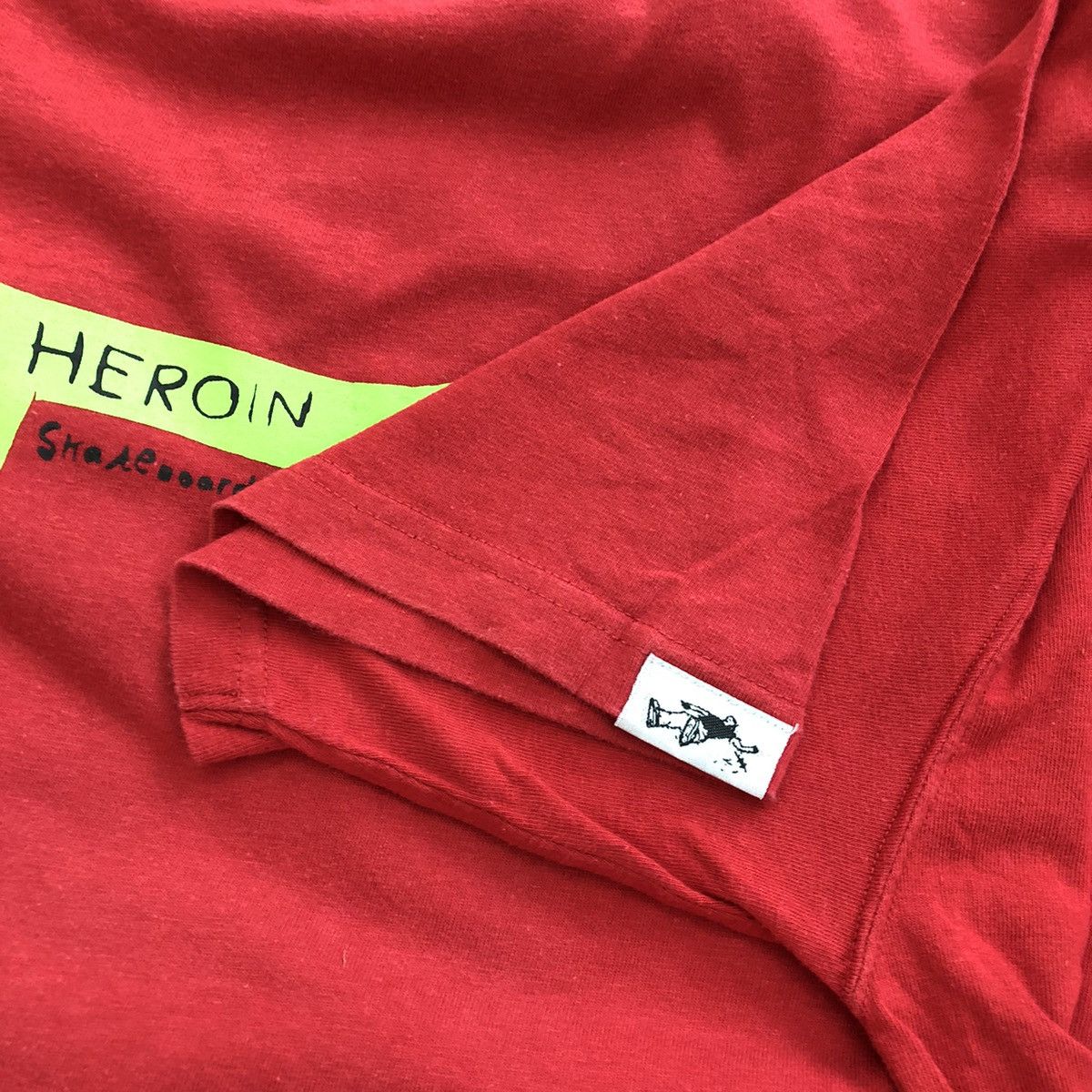 Vintage HEROIN Skateboards Vintage T-Shirt Size US L / EU 52-54 / 3 - 9 Thumbnail