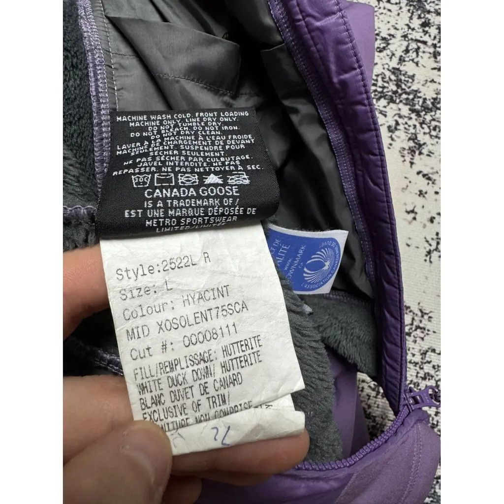Canada Goose Canada Goose Jacket Puffer Purple Size L Size L / US 10 / IT 46 - 6 Thumbnail
