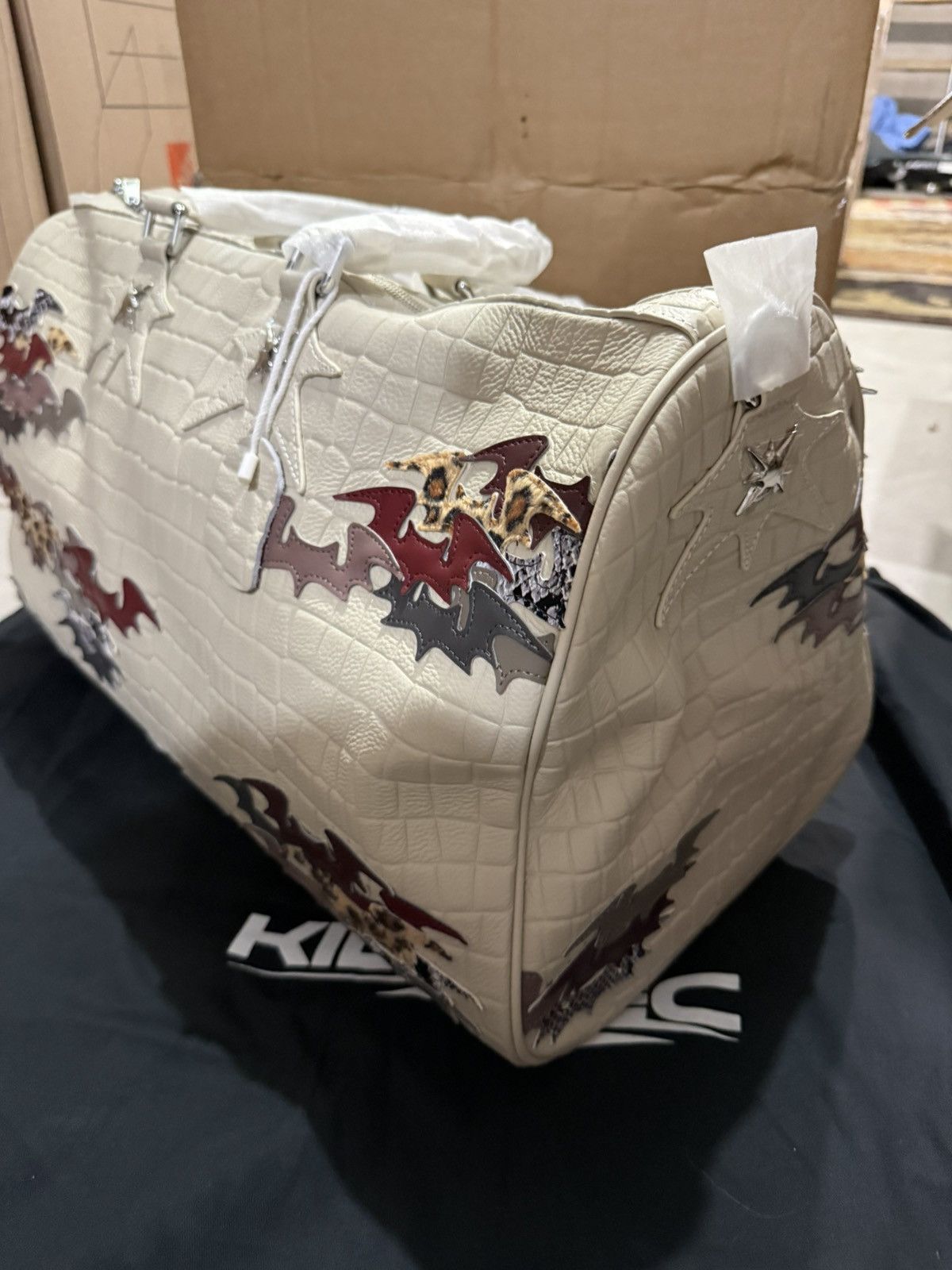 Other Kill Tec Duffle Bag Crocodile Patchwork Cream 99/100 Size ONE SIZE - 4 Thumbnail