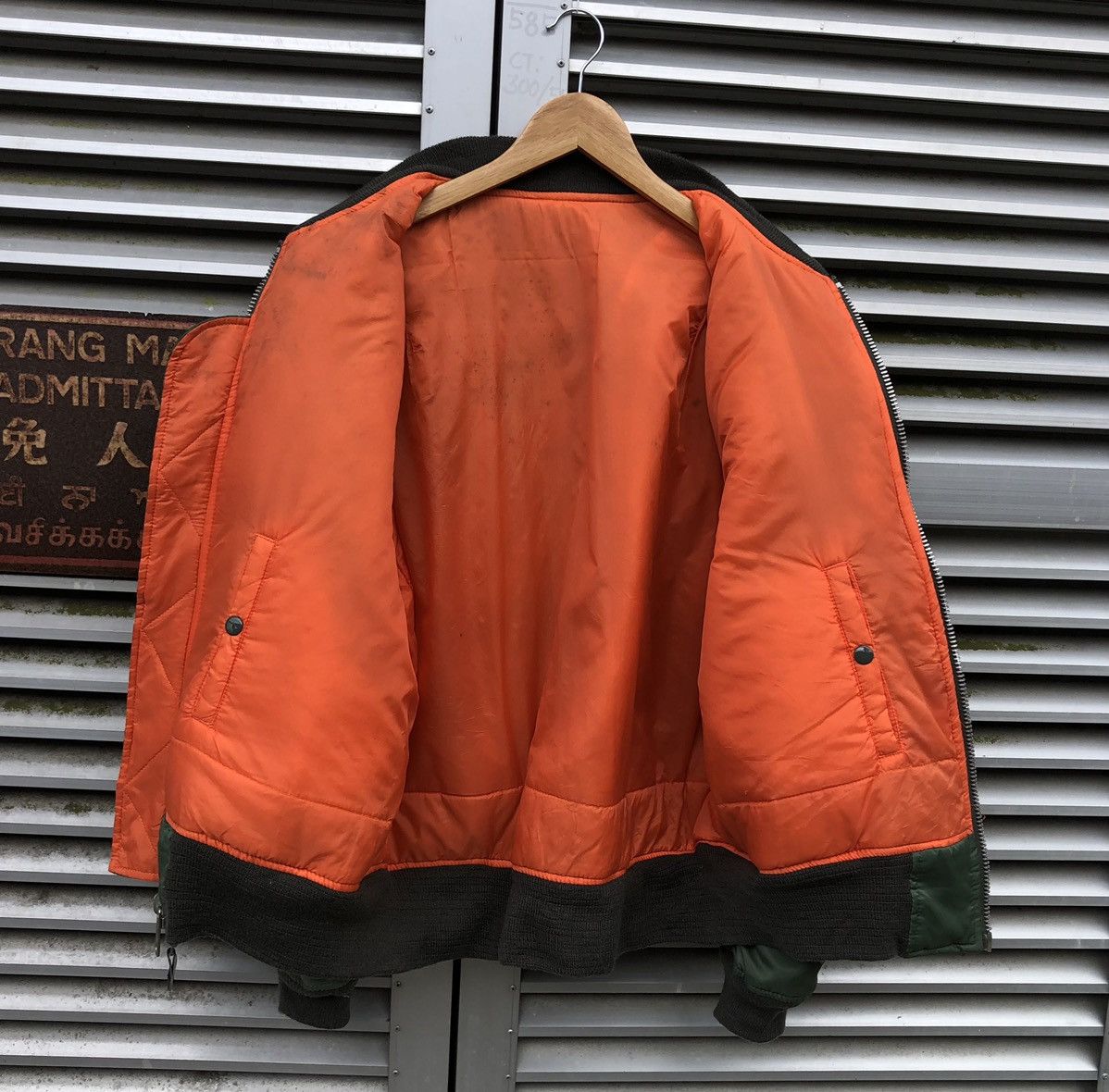Vintage Vintage Flyer’s Intermediate Ma-1 Bomber Jacket Size US XL / EU 56 / 4 - 15 Thumbnail