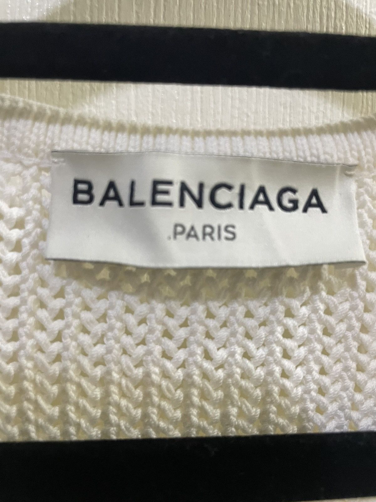 Balenciaga Rare Balenciaga SS17 Chainmail Knit Tank Top Size US S / EU 44-46 / 1 - 4 Thumbnail