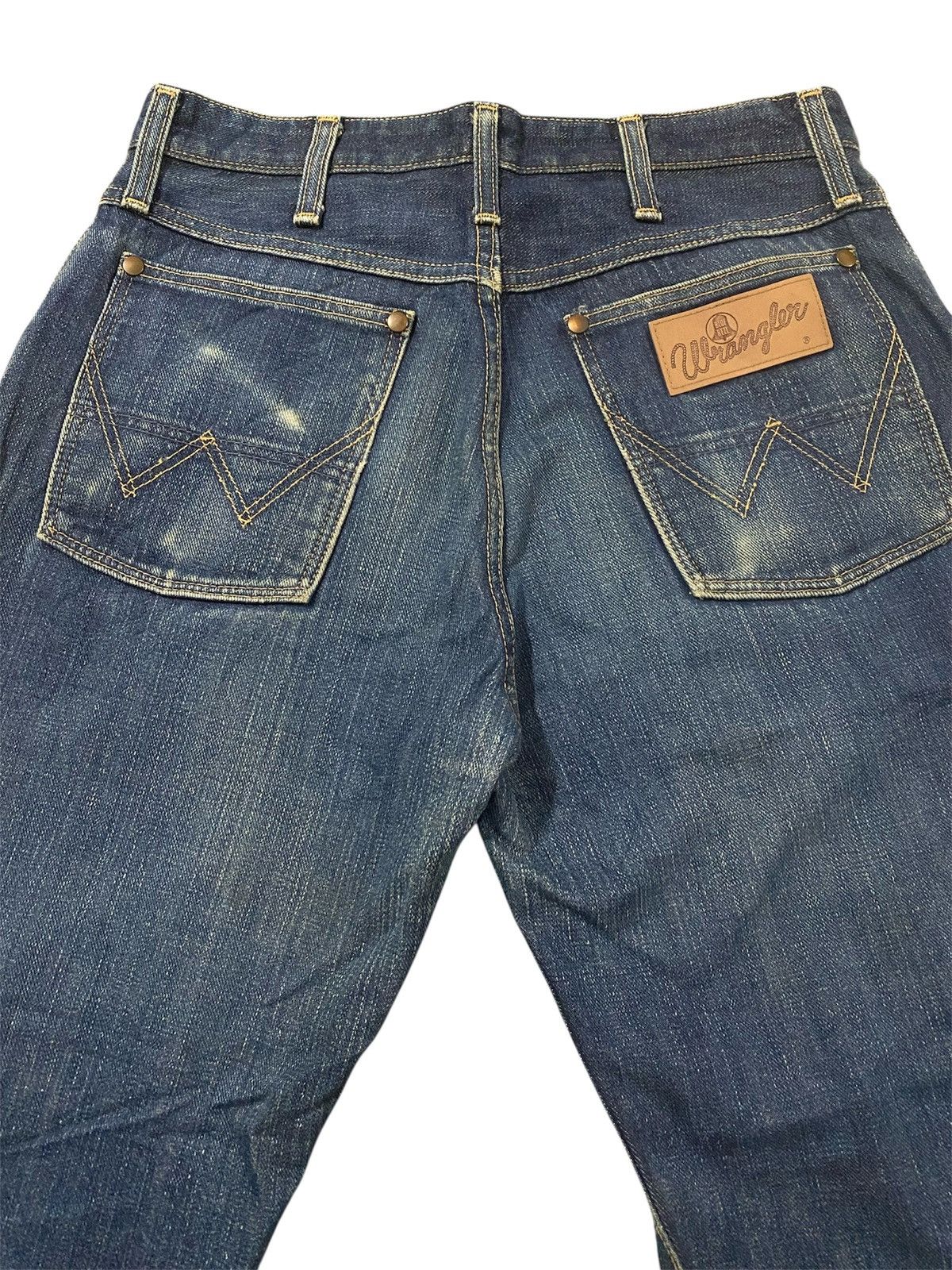 Wrangler Vintage 80s Wrangler Blue Bell Sail Cloth Sanforized Jeans Size US 28 / EU 44 - 4 Thumbnail