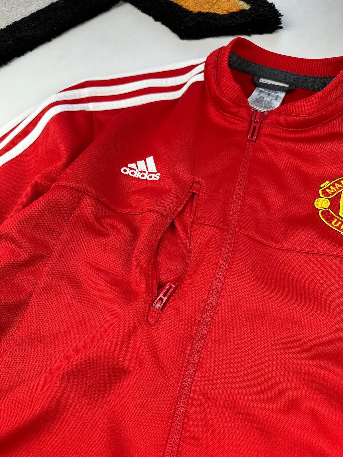 Nike × Vintage Nike Manchester United Jacket Training Soccer Top Full Zip Size US M / EU 48-50 / 2 - 7 Thumbnail