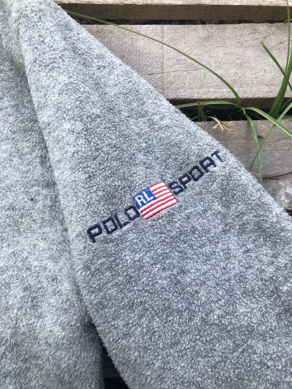 Polo Ralph Lauren Vintage Polo Sport Ralph Lauren Fleece Jacket Big Logo Size US M / EU 48-50 / 2 - 5 Thumbnail