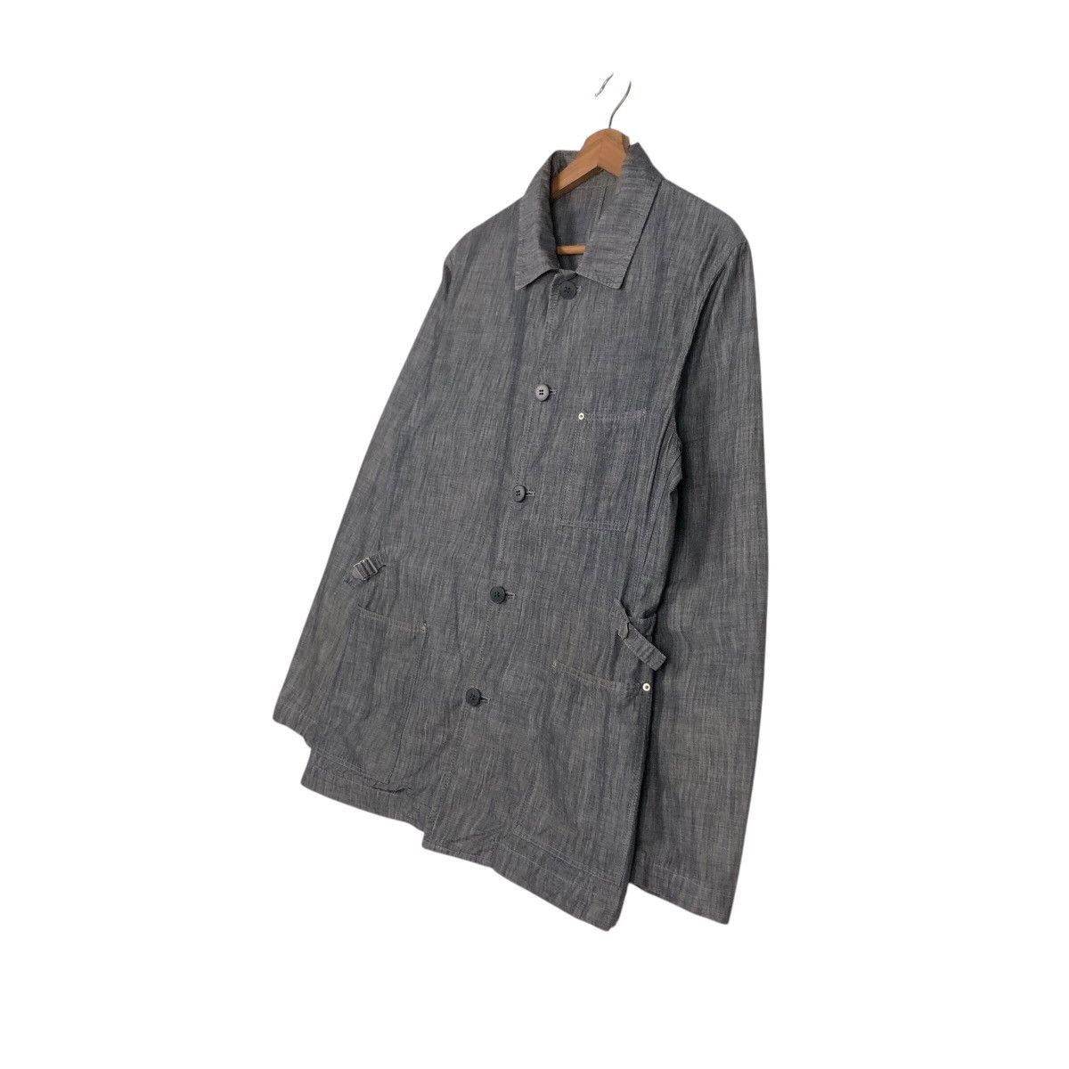 Tete Homme 📌Vintage Chore Worker Jacket Tete Homme Rich Grey Size US L / EU 52-54 / 3 - 3 Thumbnail