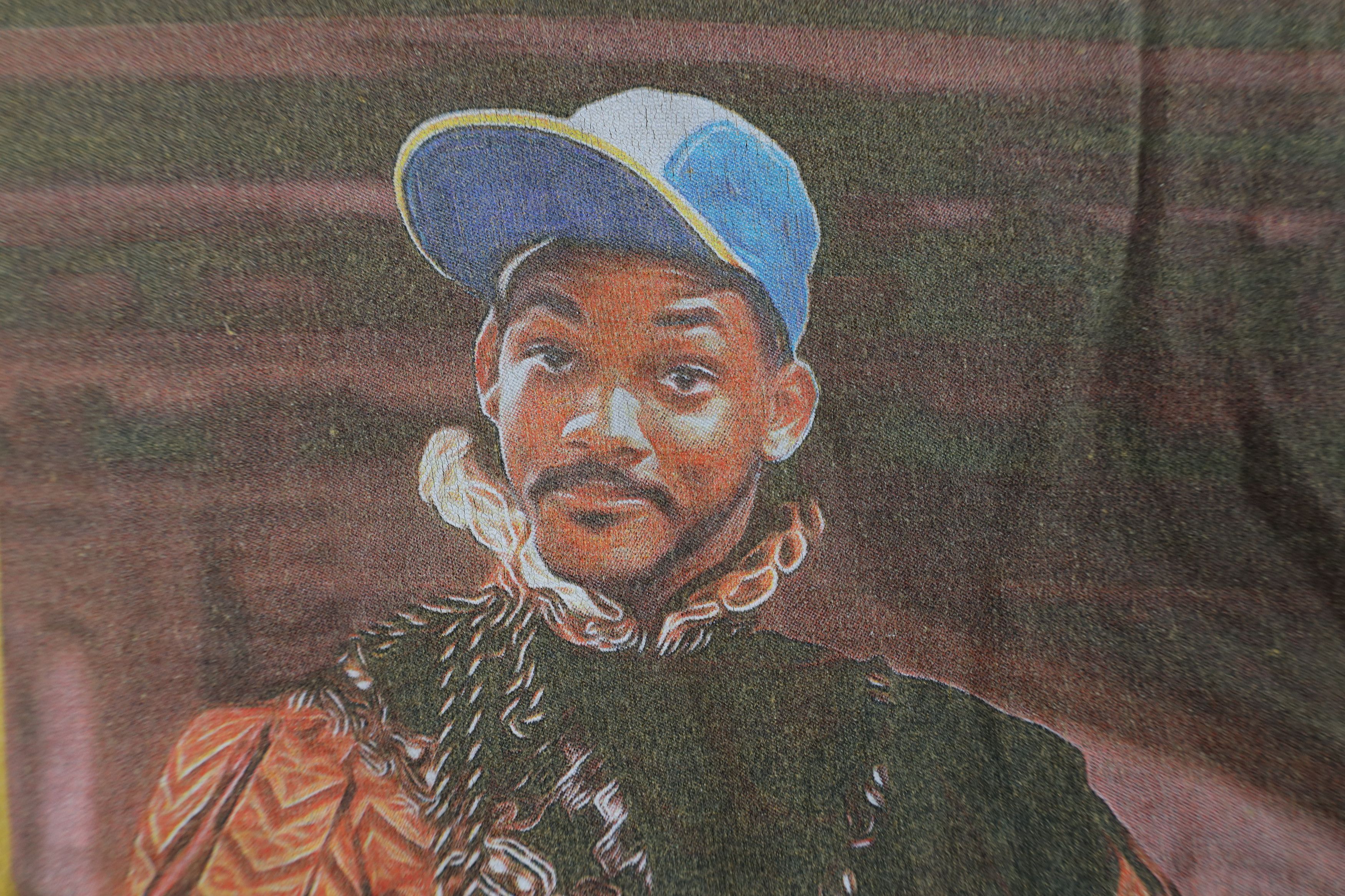 Cross Colours Vintage Y2K Cross Colours Prince of Bel Air T-Shirt Yellow Size US S / EU 44-46 / 1 - 5 Thumbnail