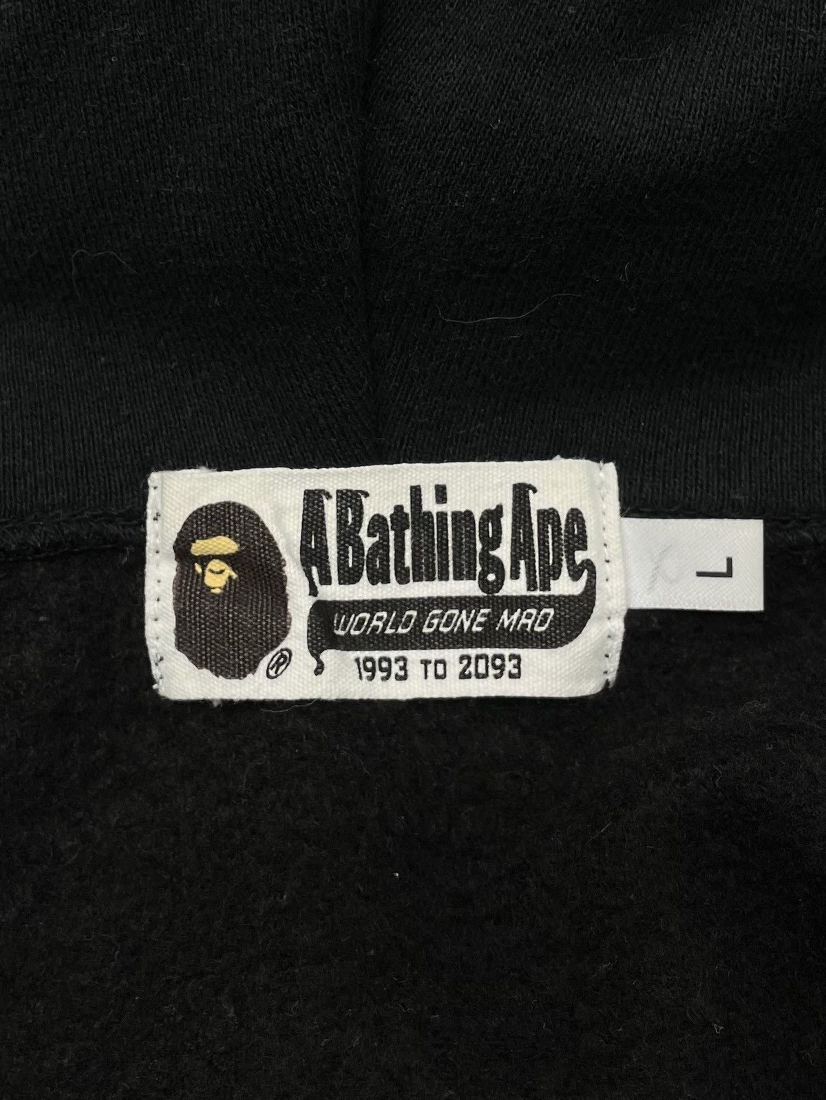 Bape BAPE Shark Full Zip Hoodie – Blue Camo – Size L Size US L / EU 52-54 / 3 - 11 Thumbnail