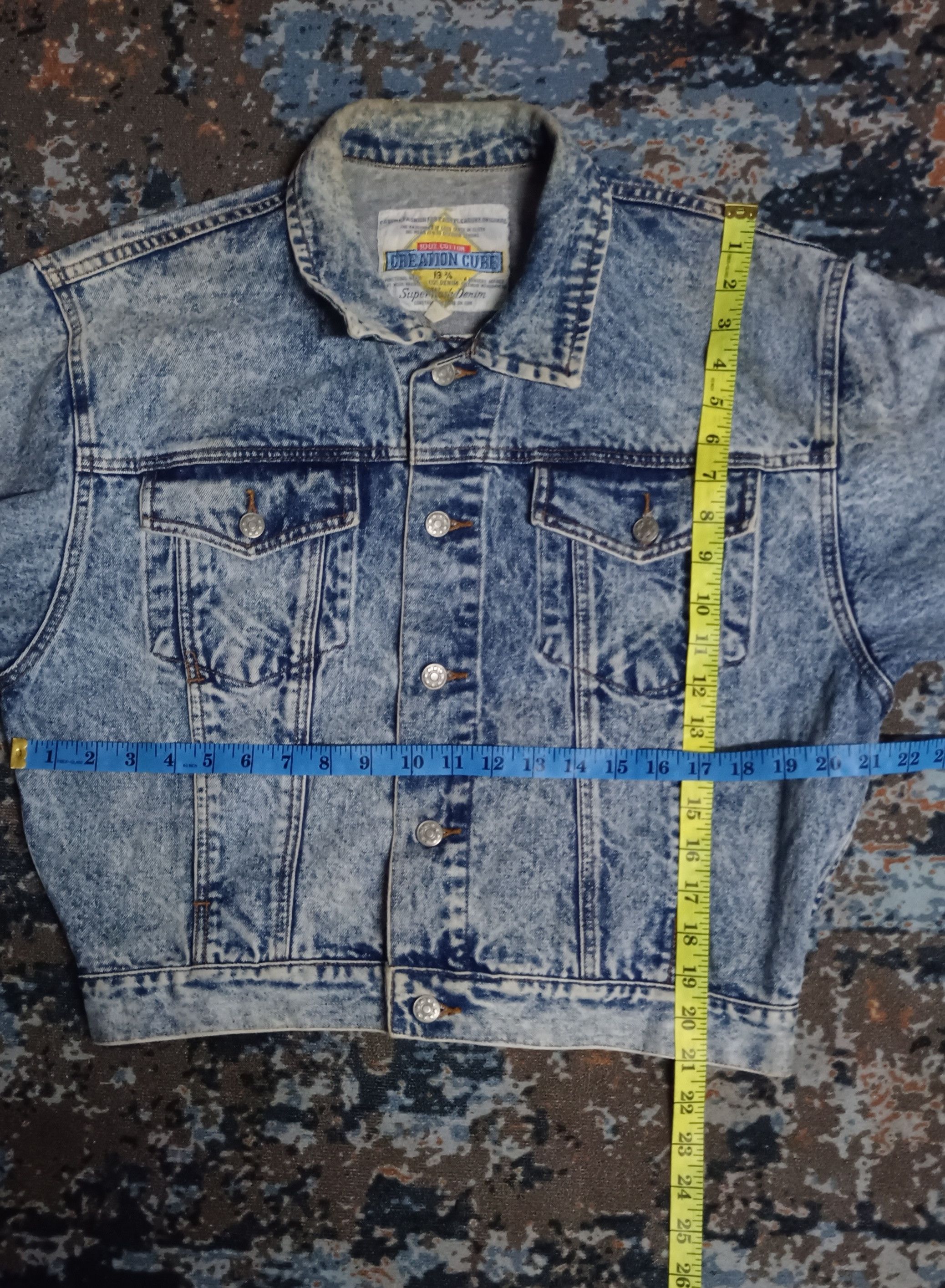Japanese Brand × Vintage Accept offer🔥🔥Vintage Creation Cube Superwash Denim Size US M / EU 48-50 / 2 - 12 Thumbnail